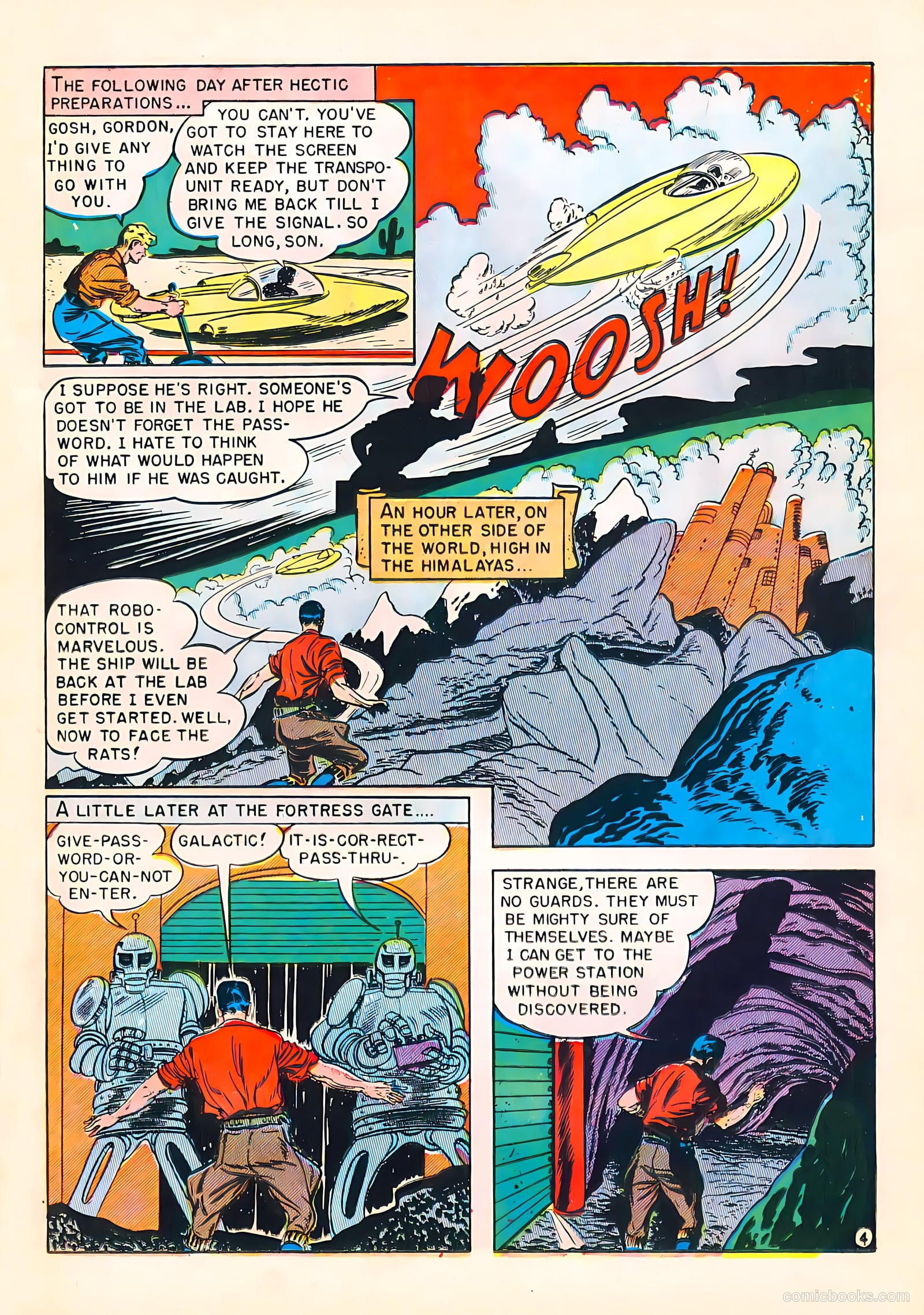 Captain Science #1 (1950) — page 13