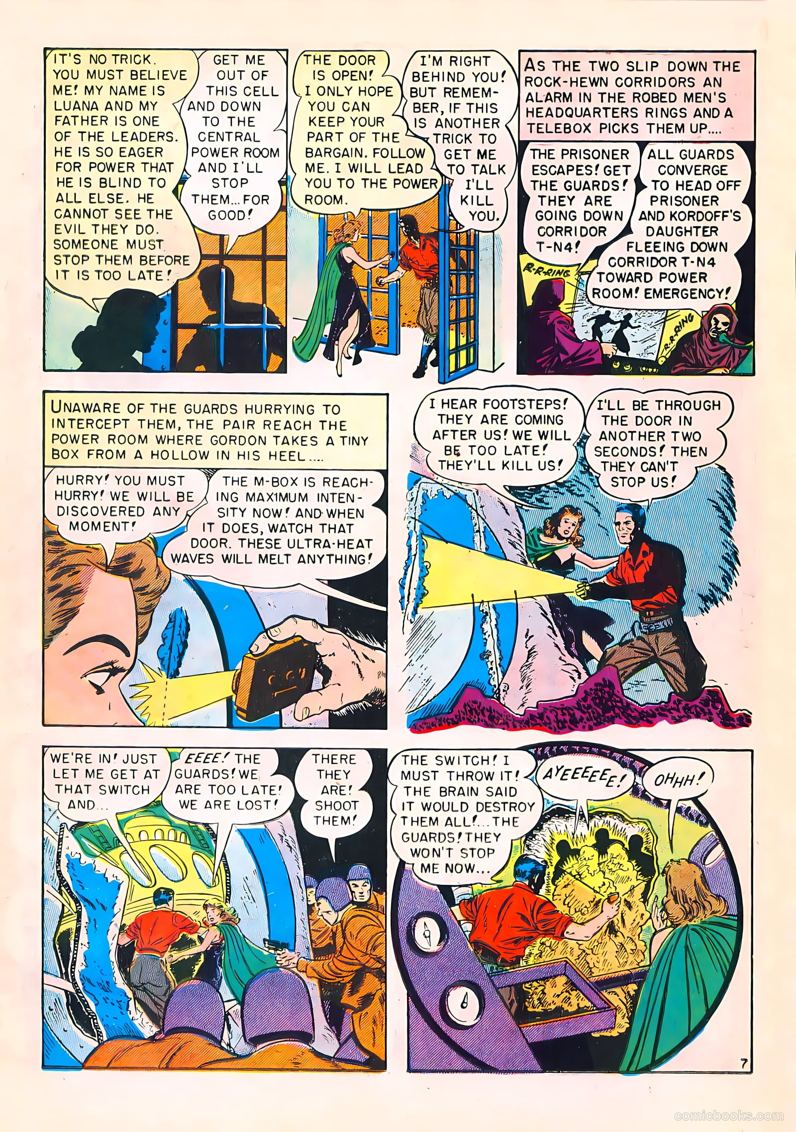 Captain Science #1 (1950) — page 16