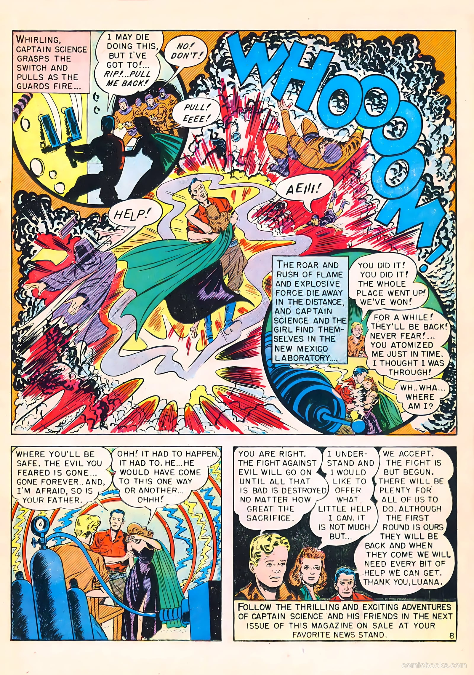 Captain Science #1 (1950) — page 17