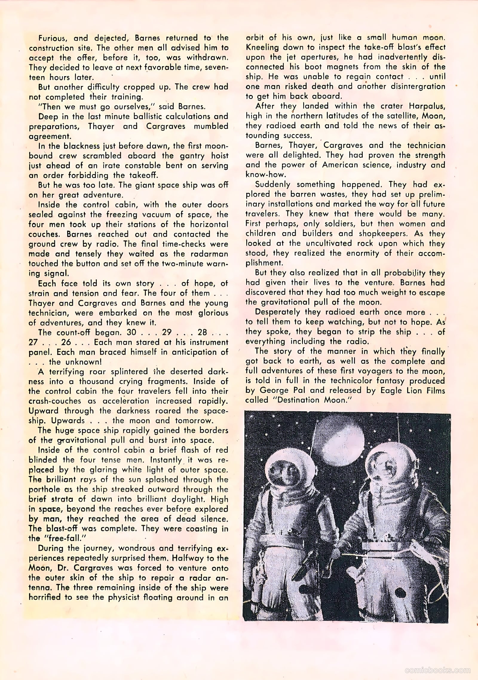 Captain Science #1 (1950) — page 19