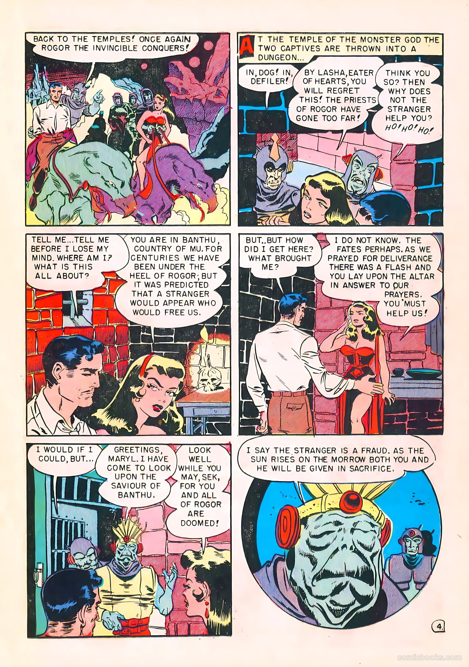 Captain Science #1 (1950) — page 23