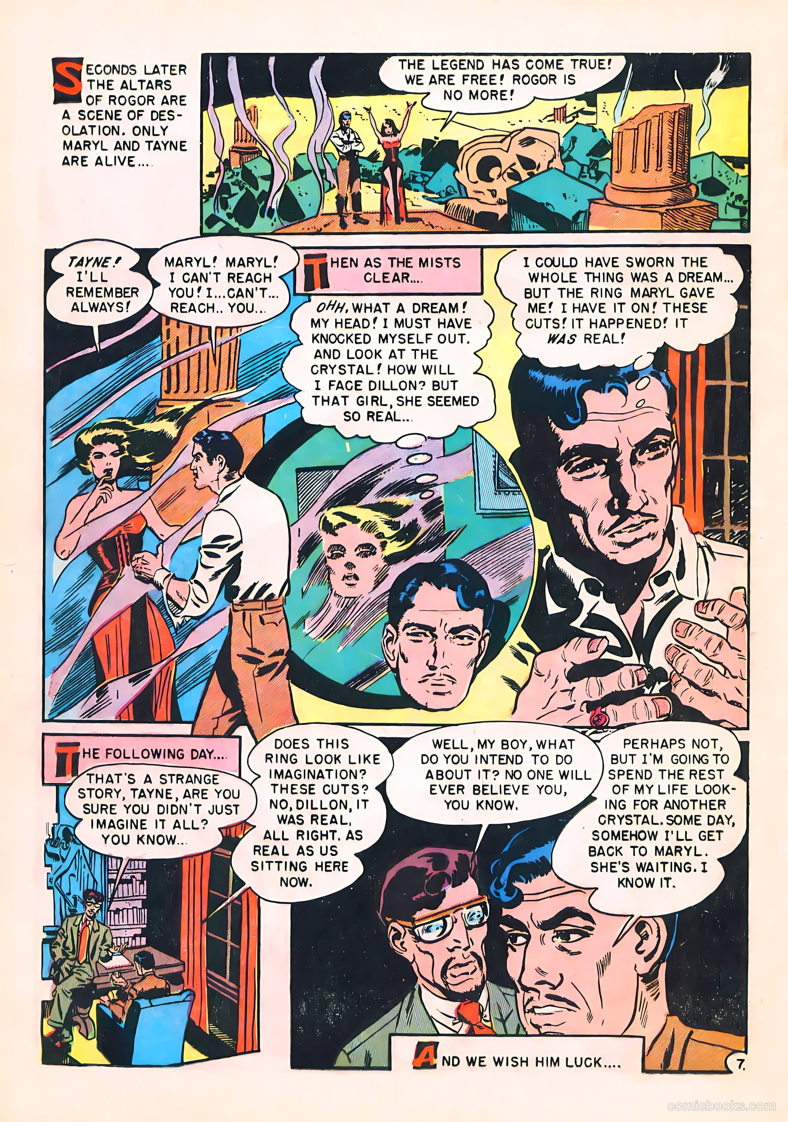 Captain Science #1 (1950) — page 26