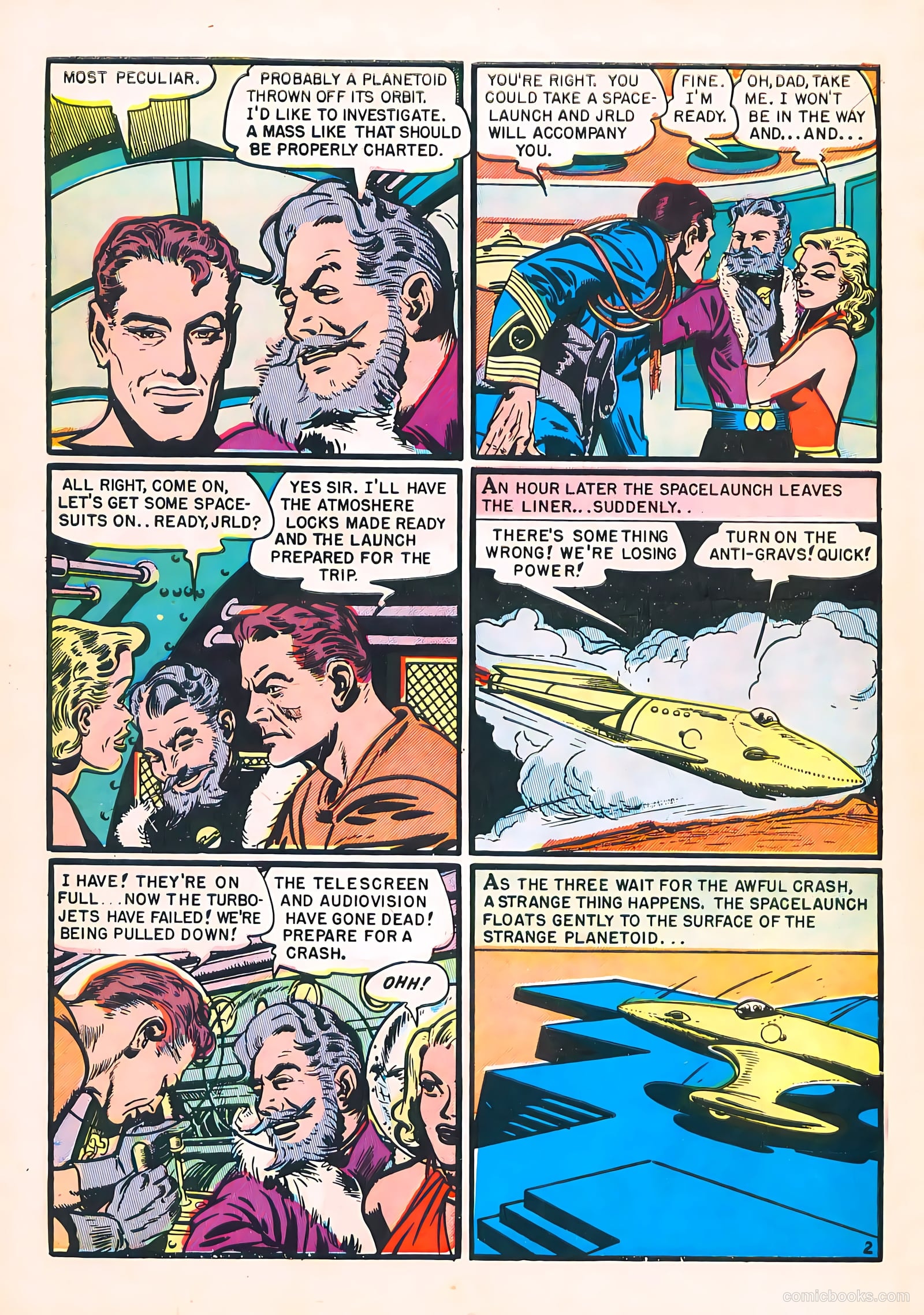 Captain Science #1 (1950) — page 28