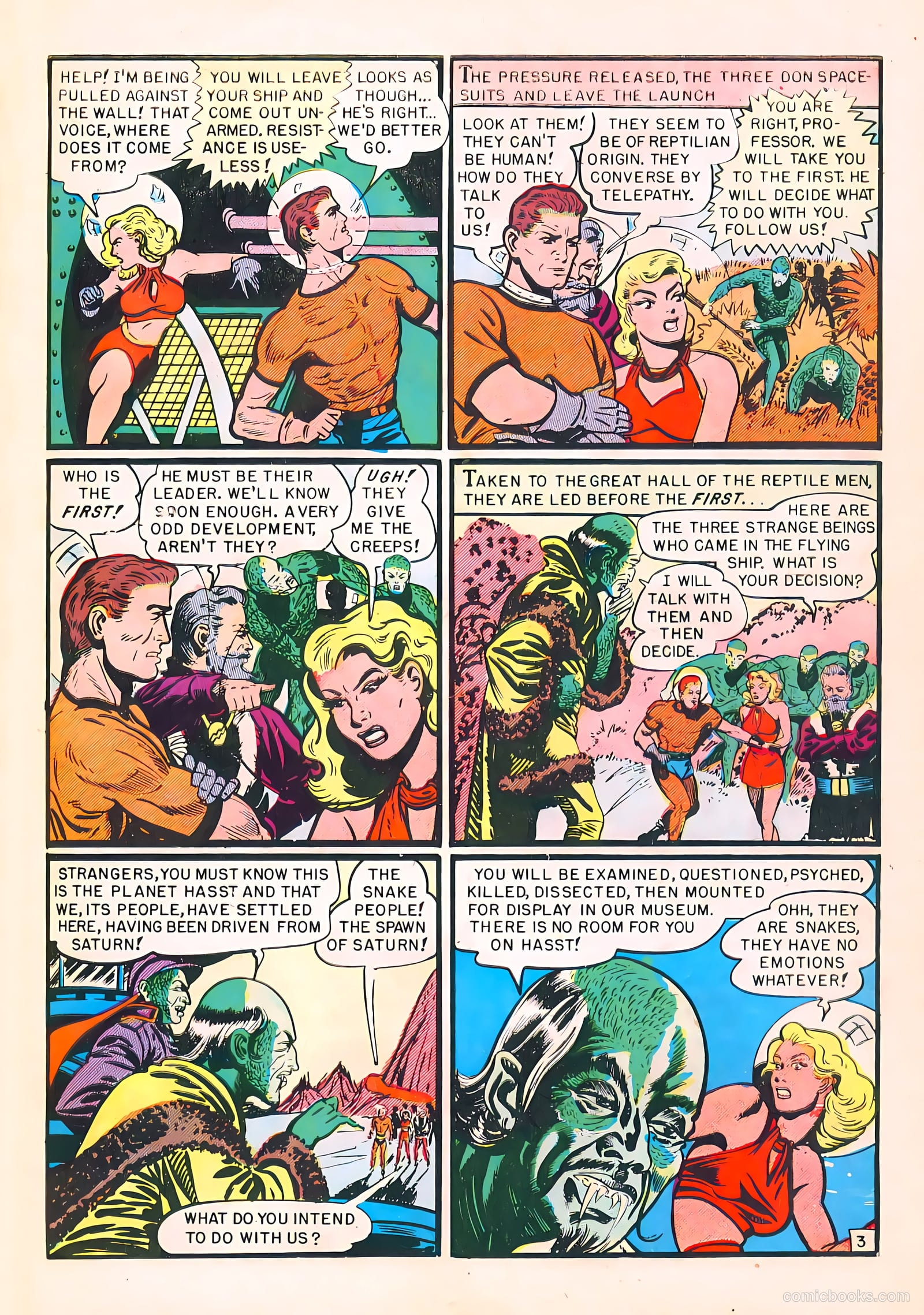 Captain Science #1 (1950) — page 29