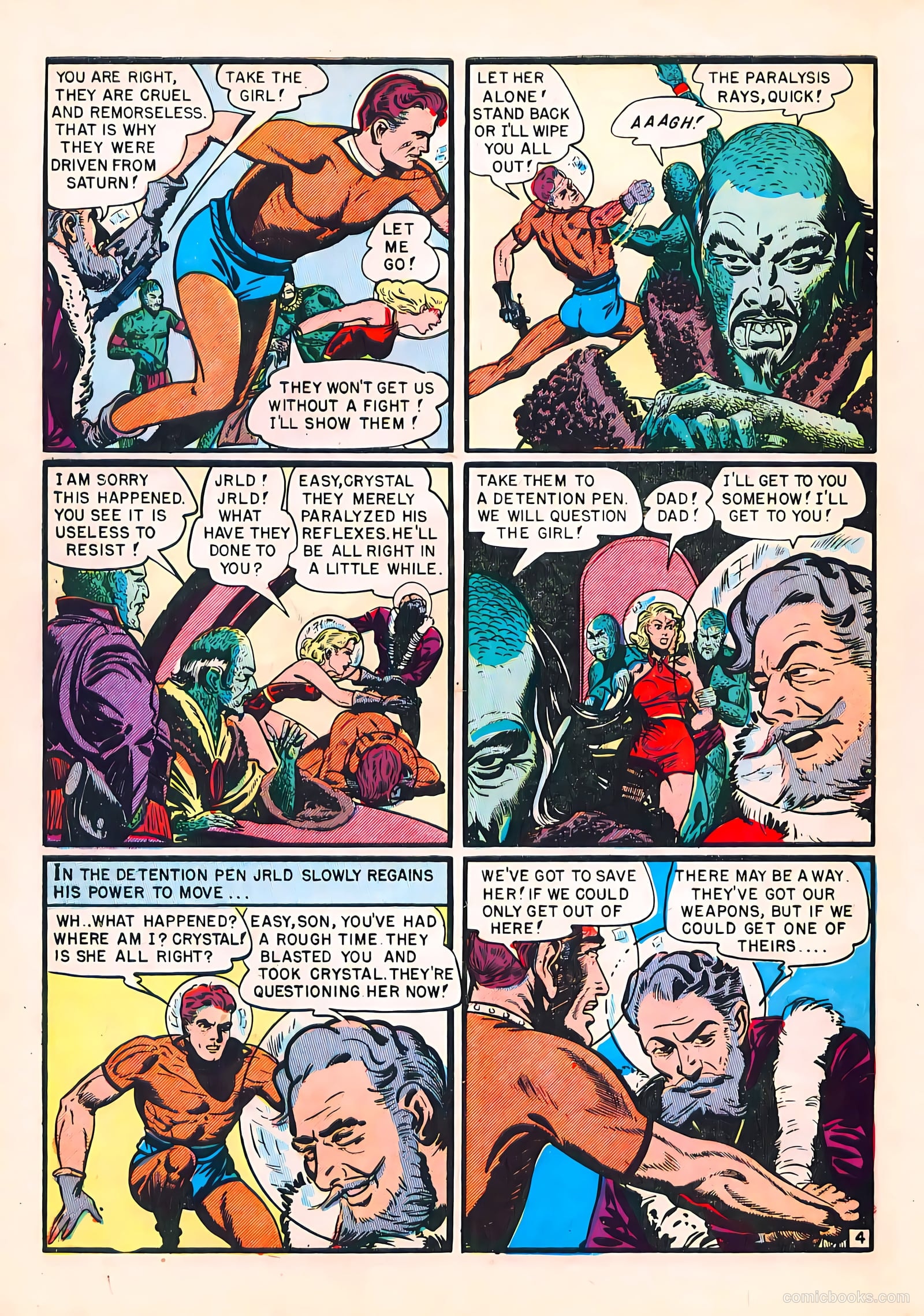 Captain Science #1 (1950) — page 30