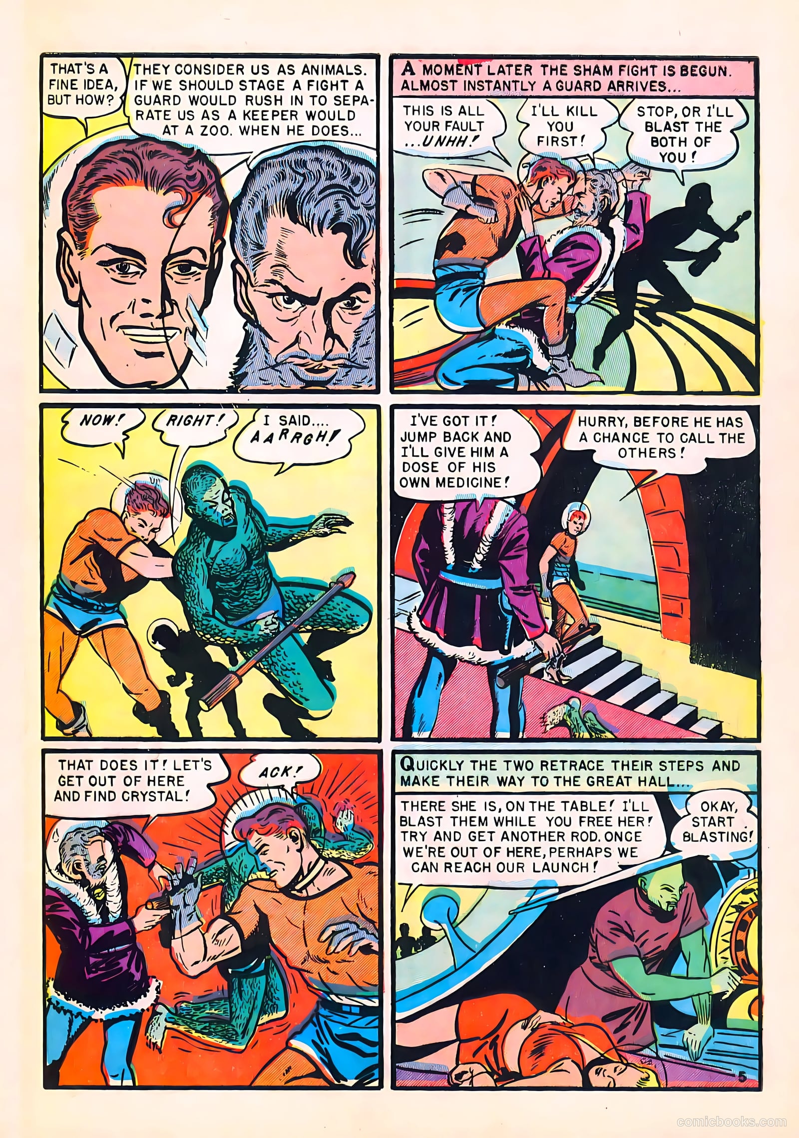 Captain Science #1 (1950) — page 31