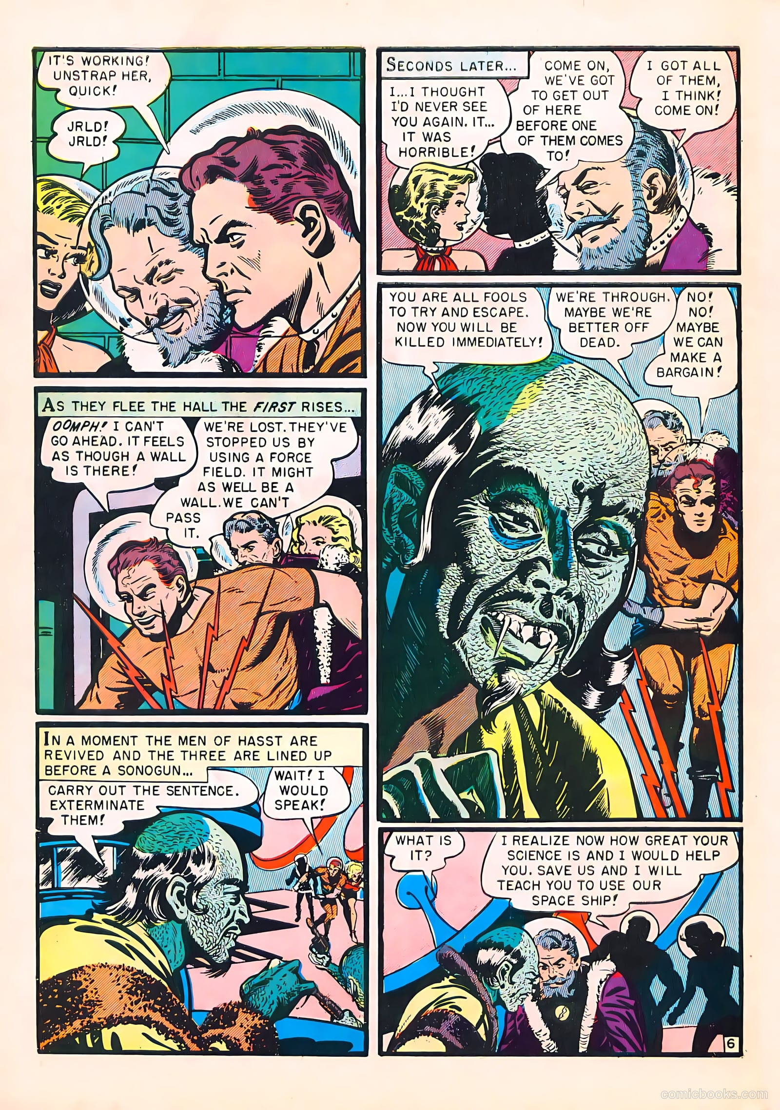 Captain Science #1 (1950) — page 32