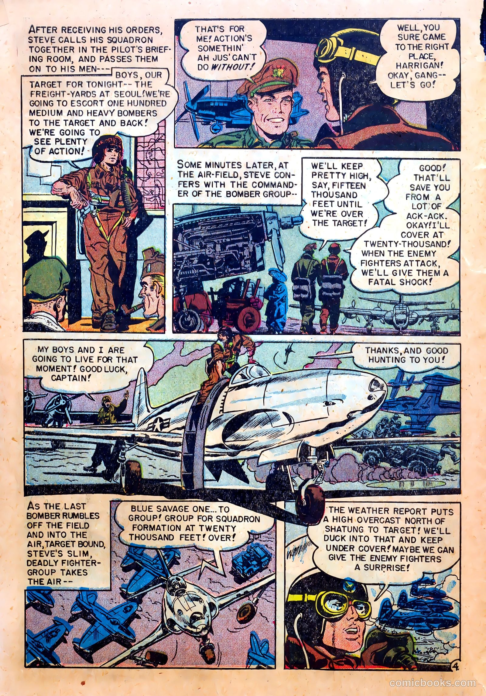 Captain Steve Savage #1 (1951) — page 6 of 36