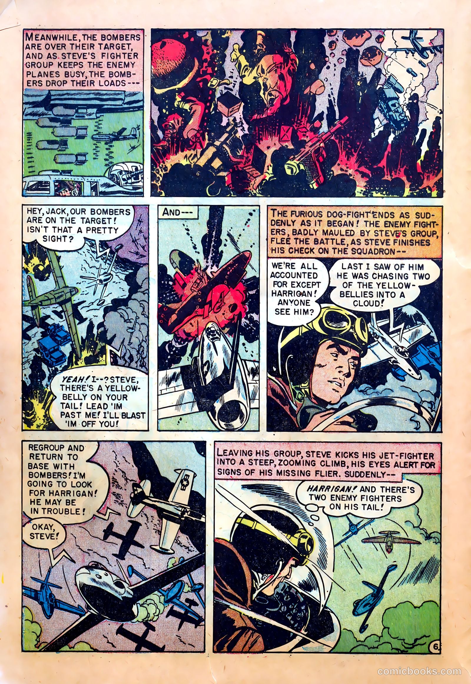 Captain Steve Savage #1 (1951) — page 8 of 36