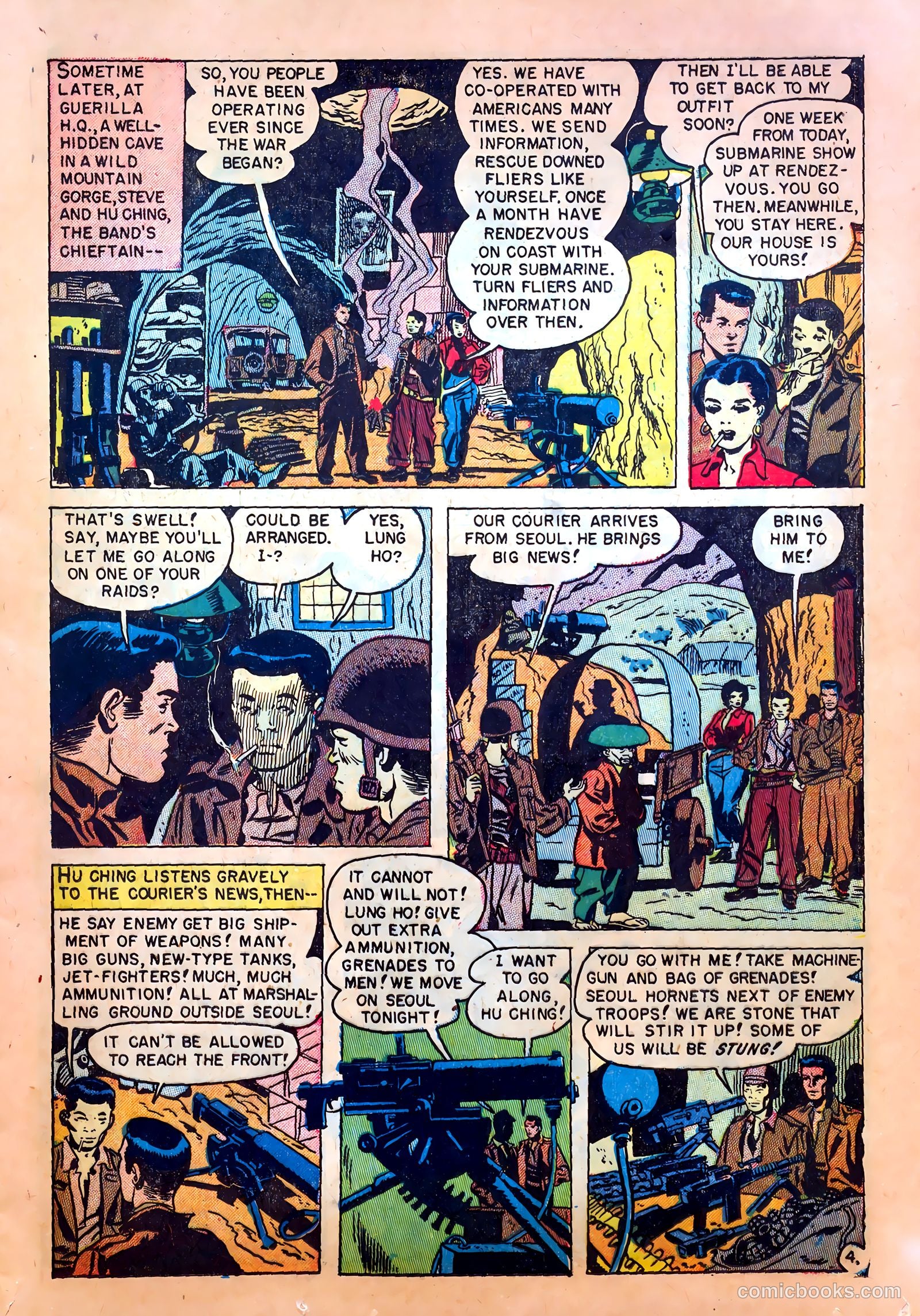Captain Steve Savage #1 (1951) — page 13 of 36