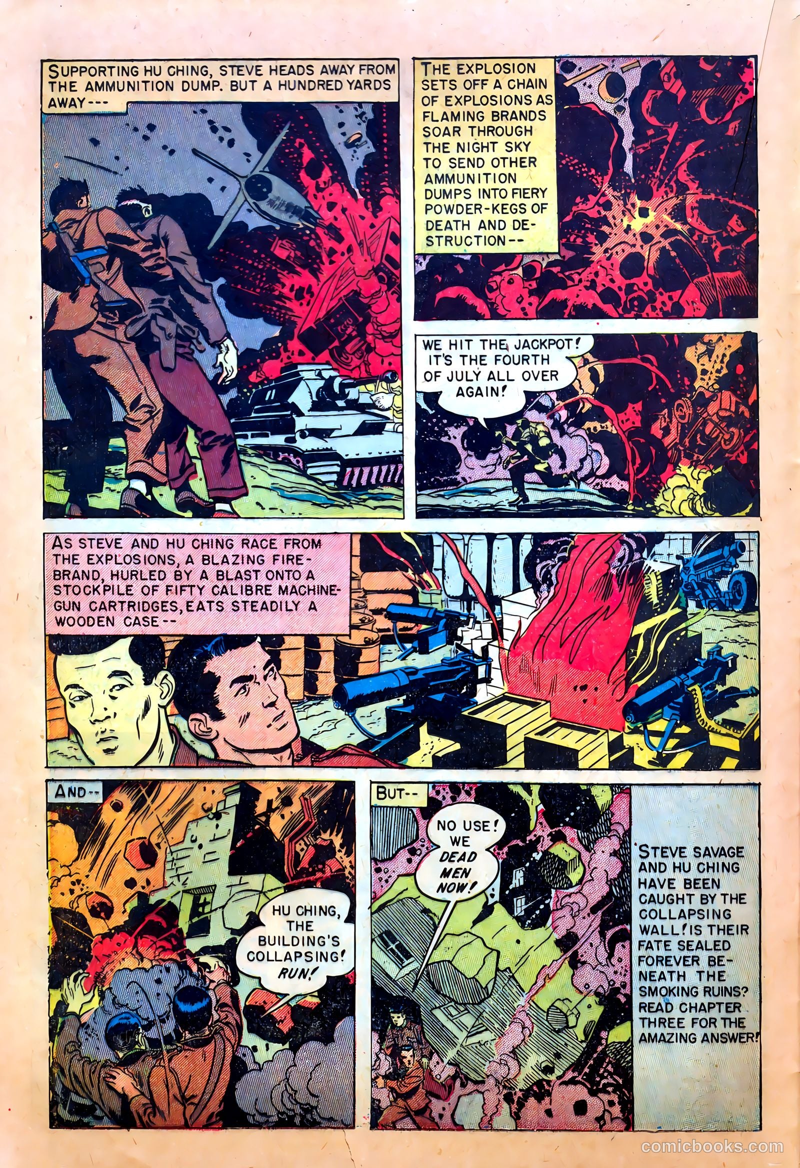 Captain Steve Savage #1 (1951) — page 16 of 36