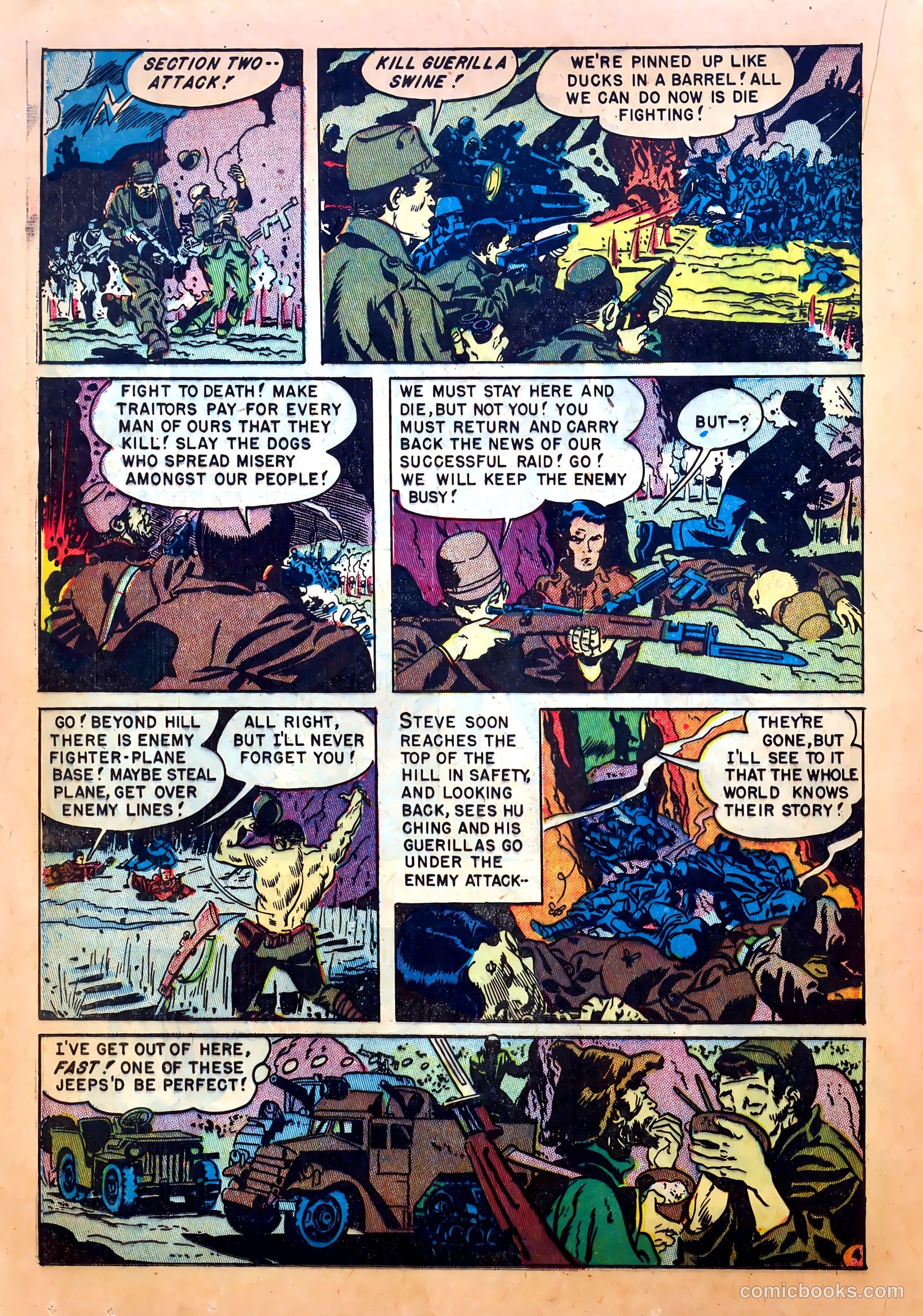 Captain Steve Savage #1 (1951) — page 20 of 36