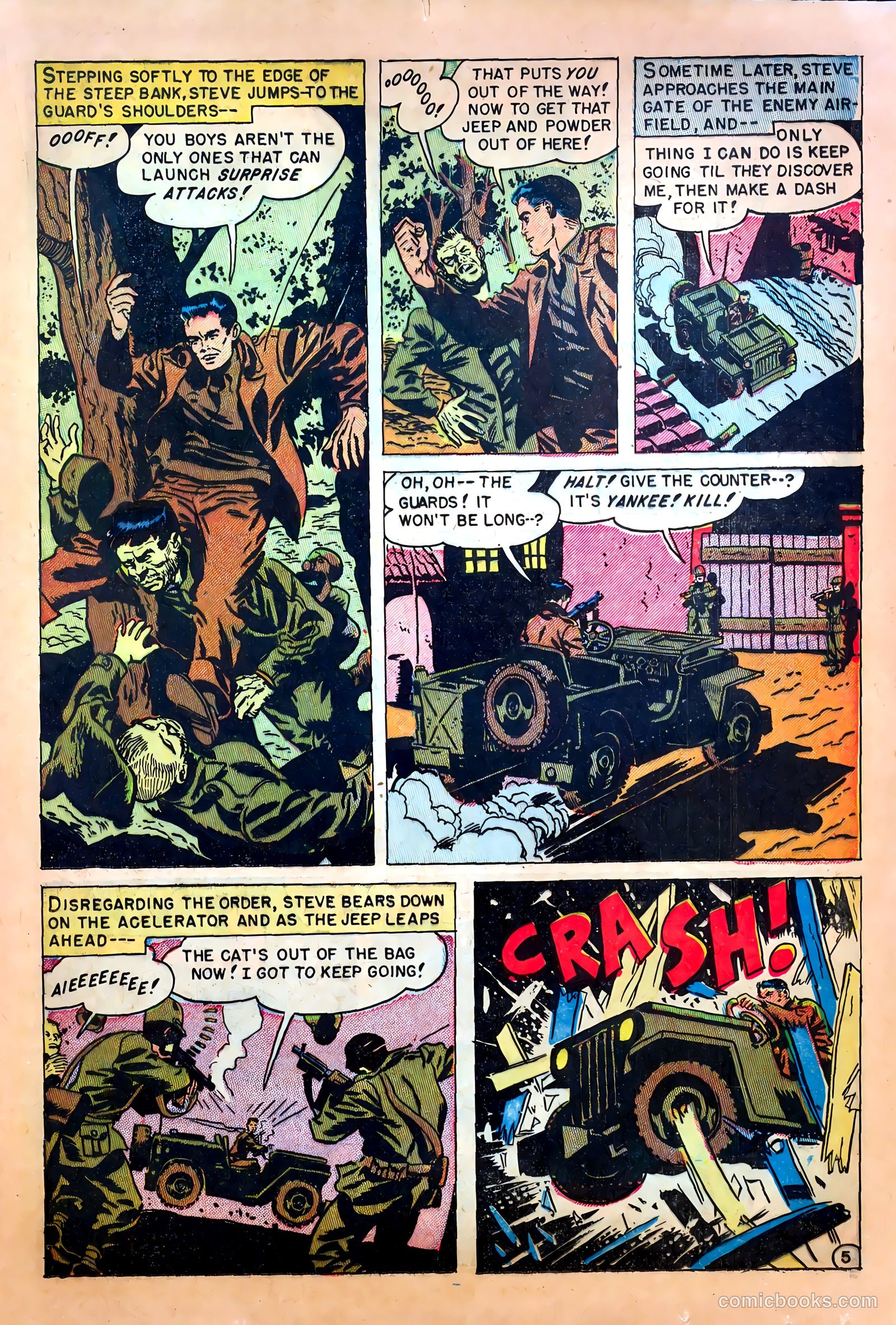 Captain Steve Savage #1 (1951) — page 21 of 36