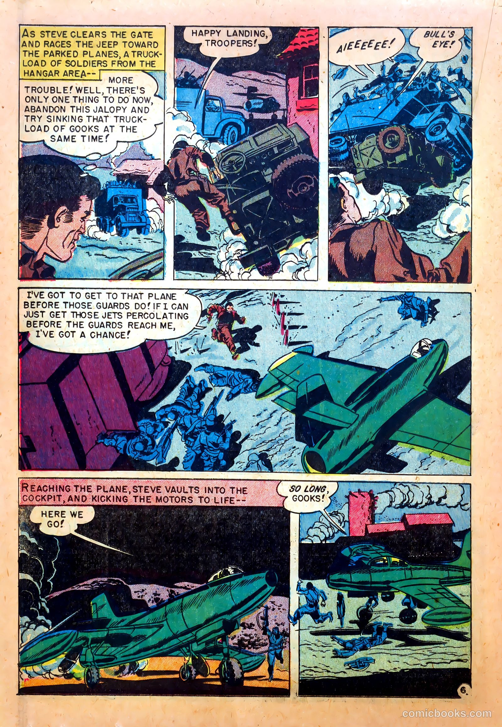 Captain Steve Savage #1 (1951) — page 22 of 36