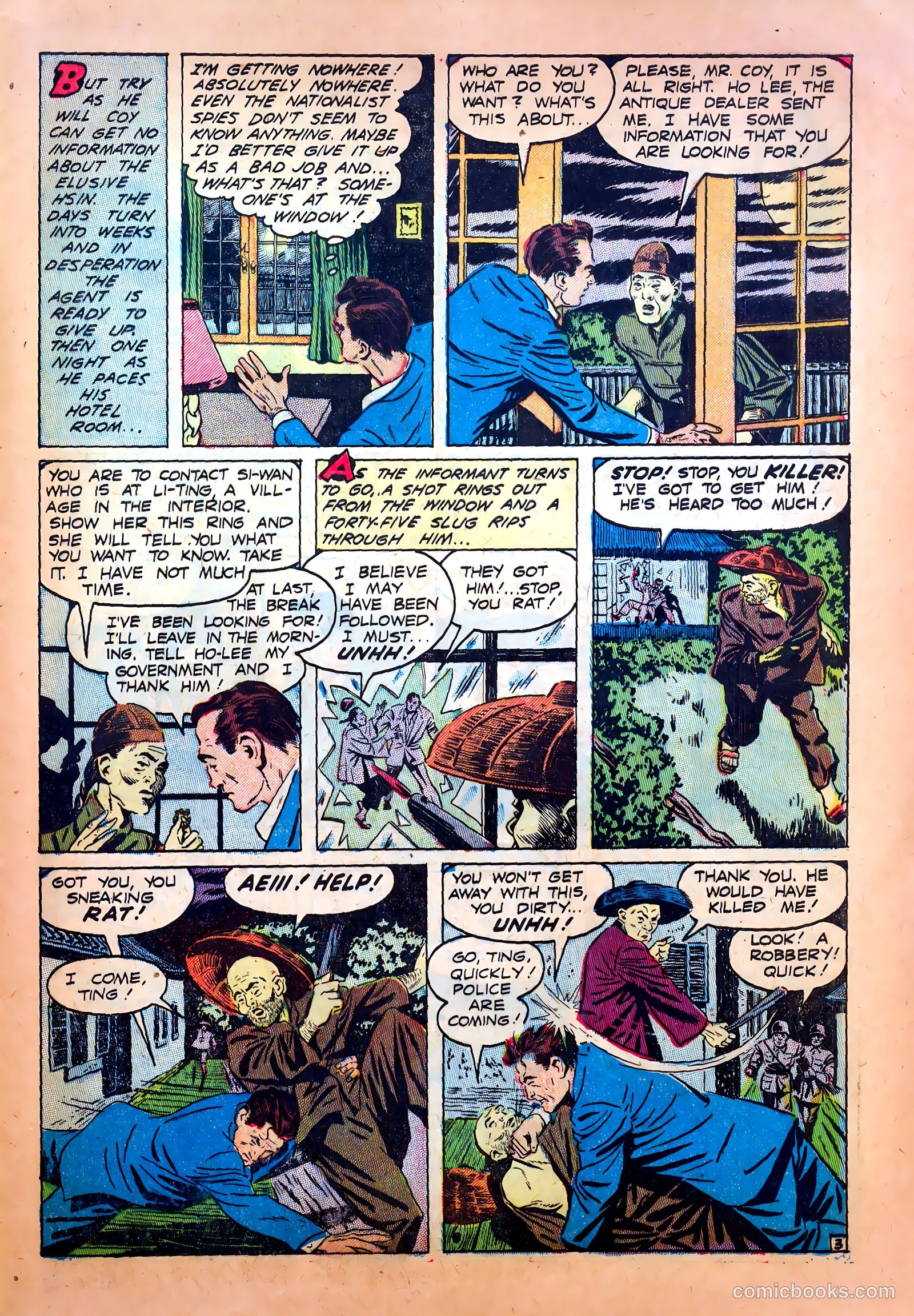 Captain Steve Savage #1 (1951) — page 29 of 36