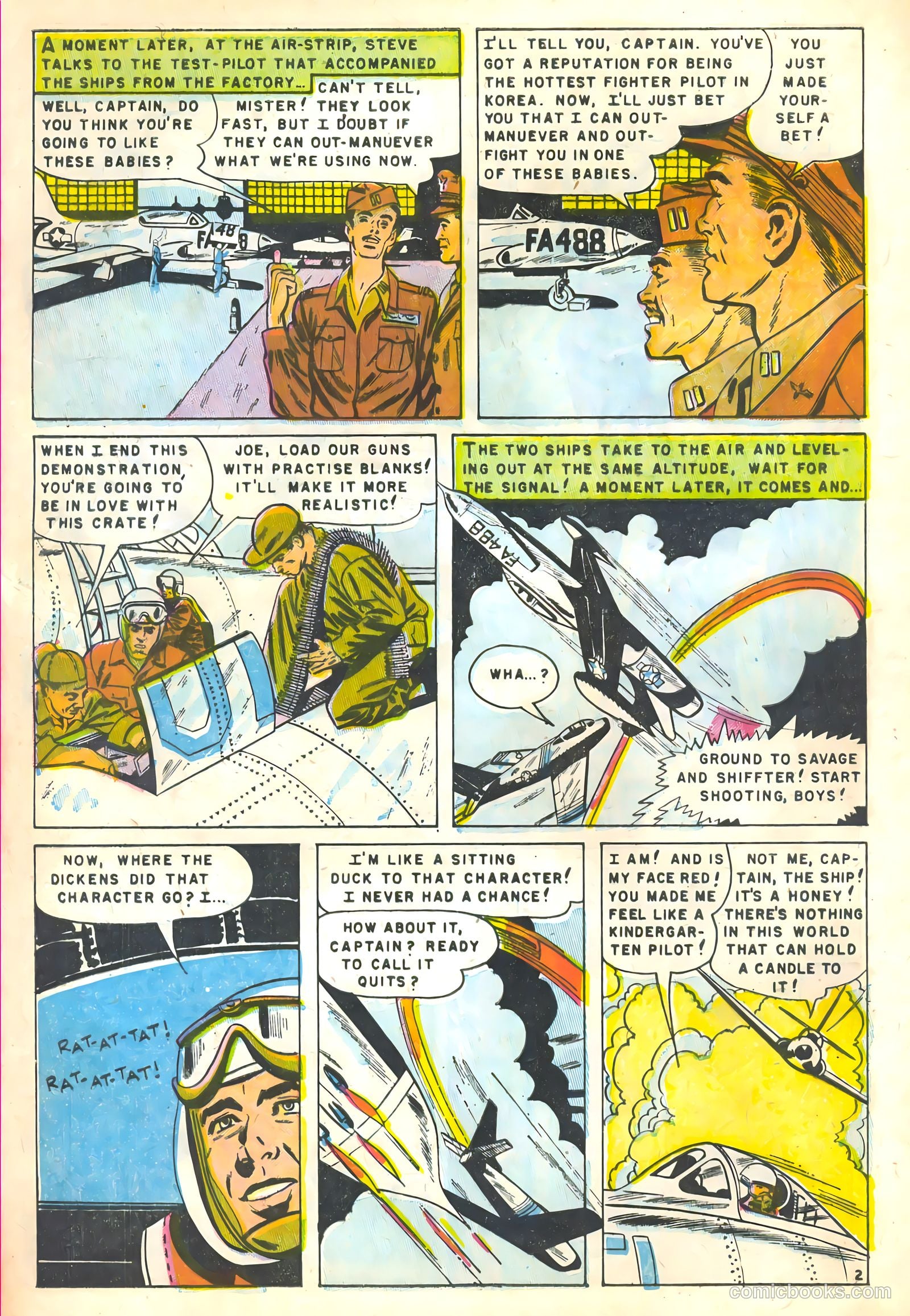 Captain Steve Savage #7 (1955) — page 4 of 36