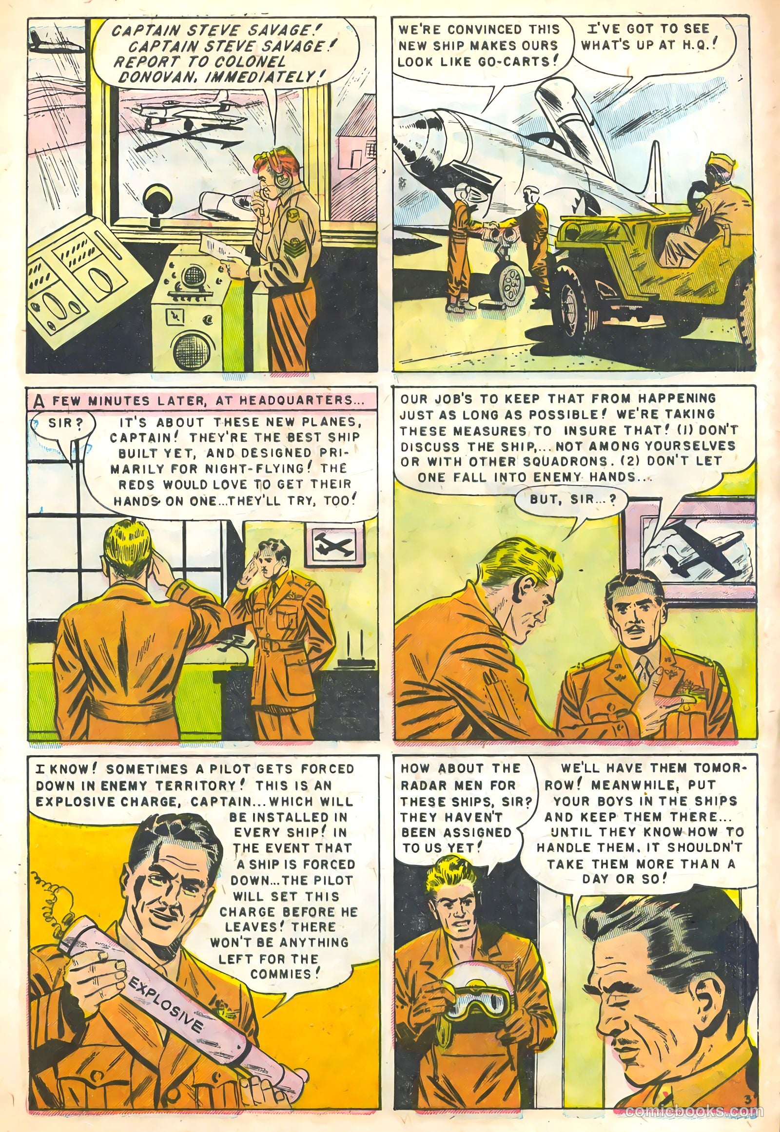 Captain Steve Savage #7 (1955) — page 5 of 36