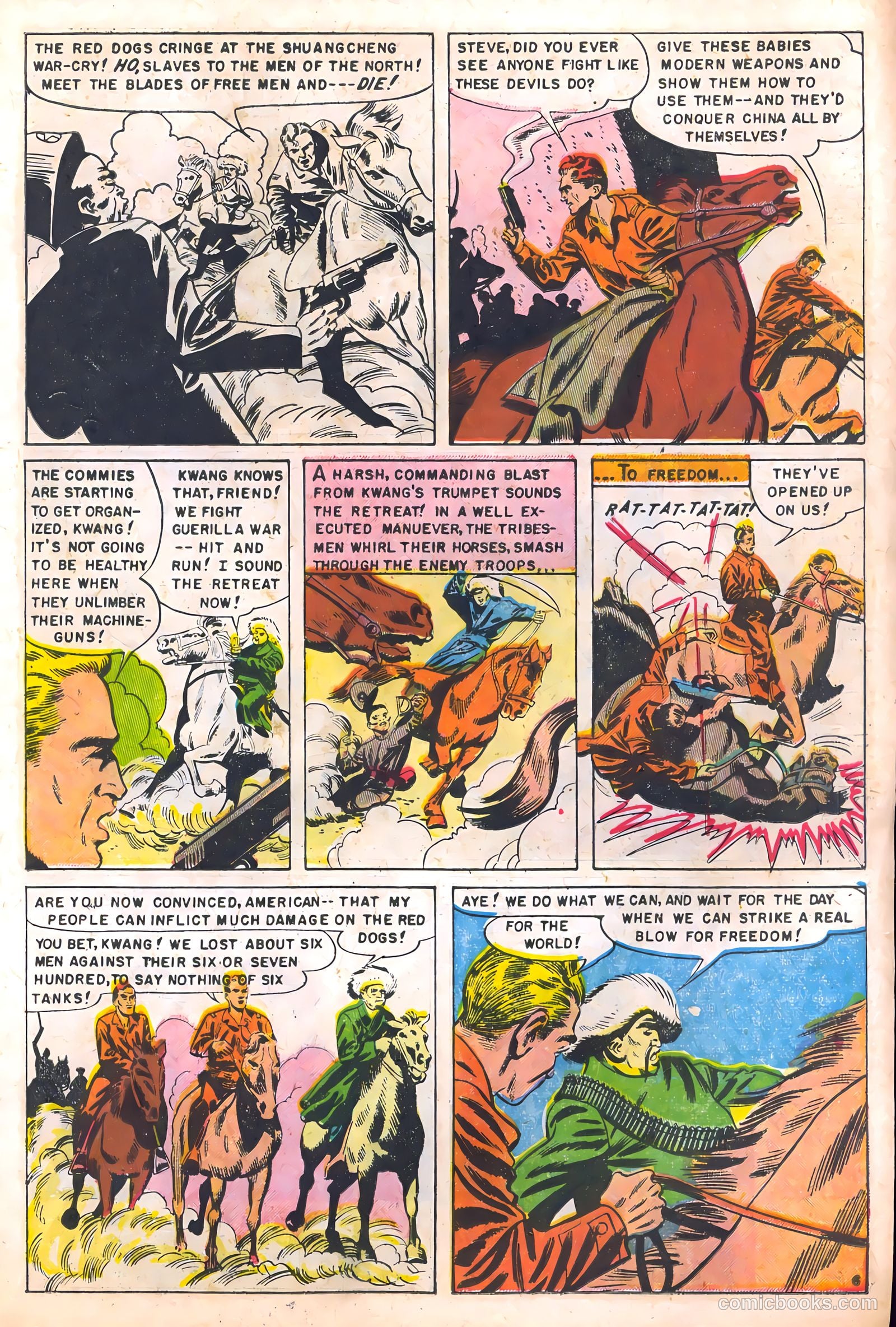 Captain Steve Savage #7 (1955) — page 15 of 36