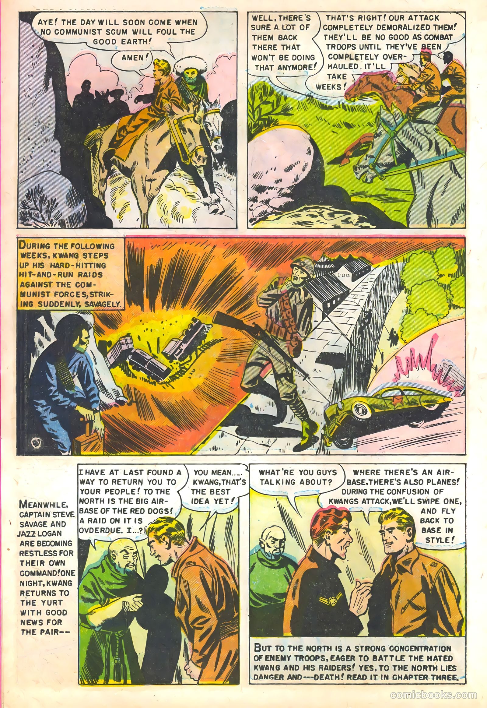 Captain Steve Savage #7 (1955) — page 16 of 36