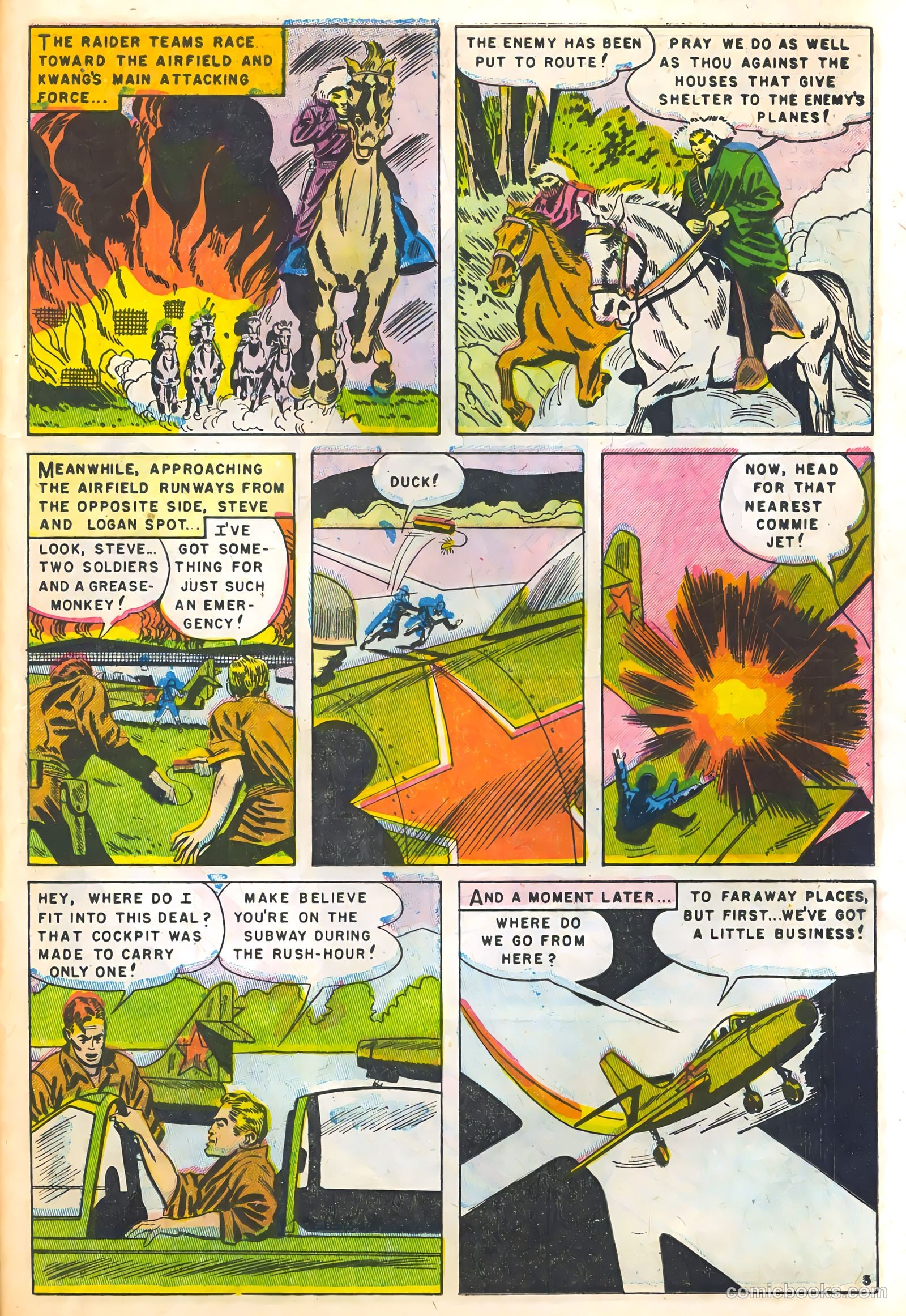 Captain Steve Savage #7 (1955) — page 21 of 36