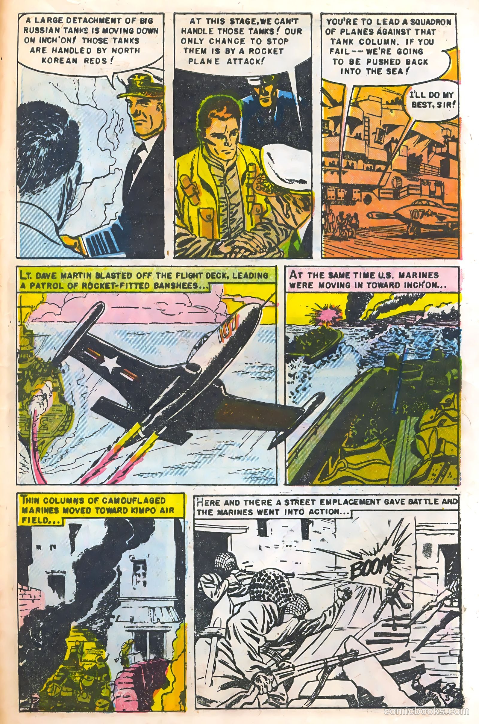 Captain Steve Savage #7 (1955) — page 29 of 36