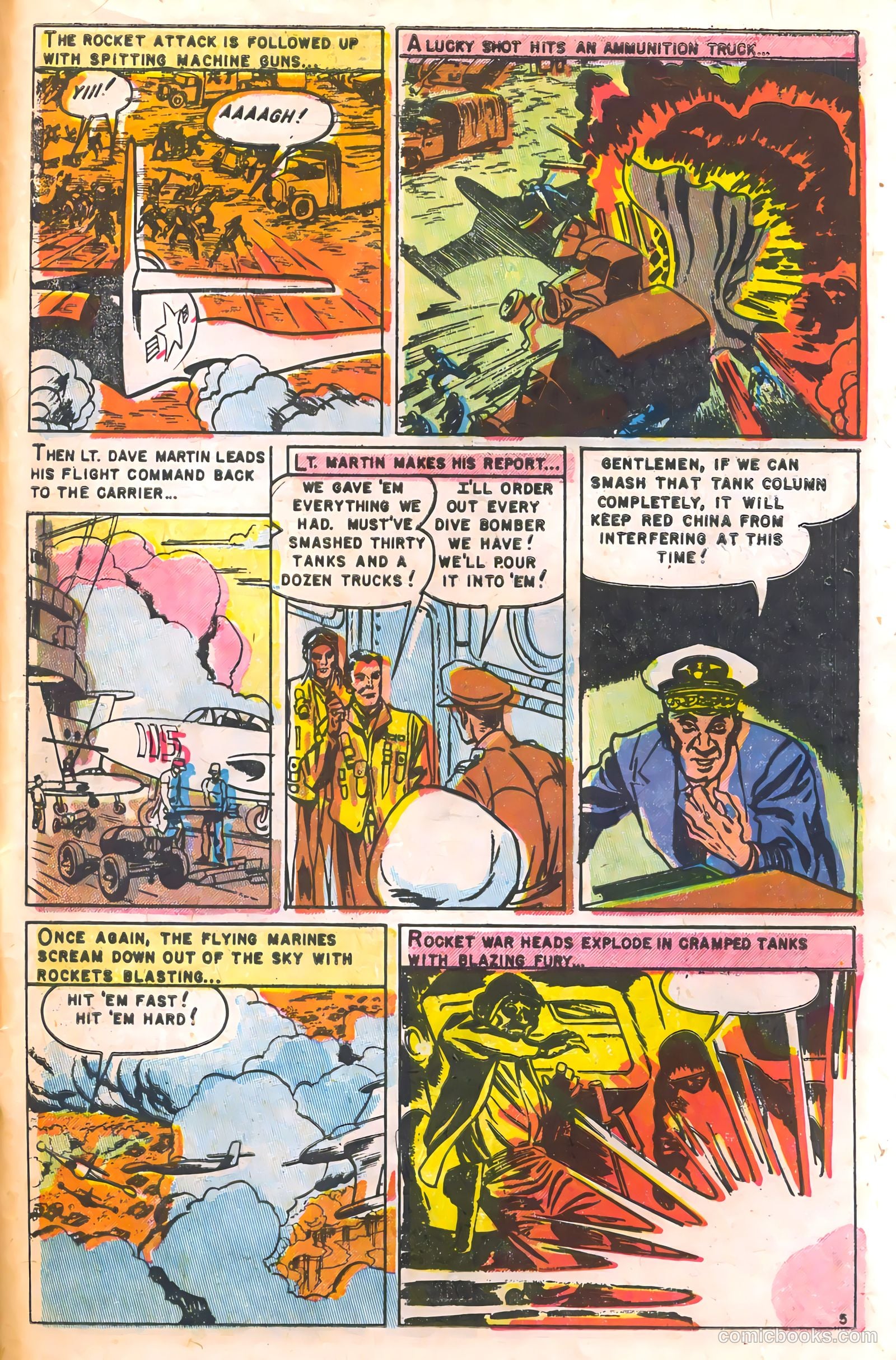 Captain Steve Savage #7 (1955) — page 31 of 36