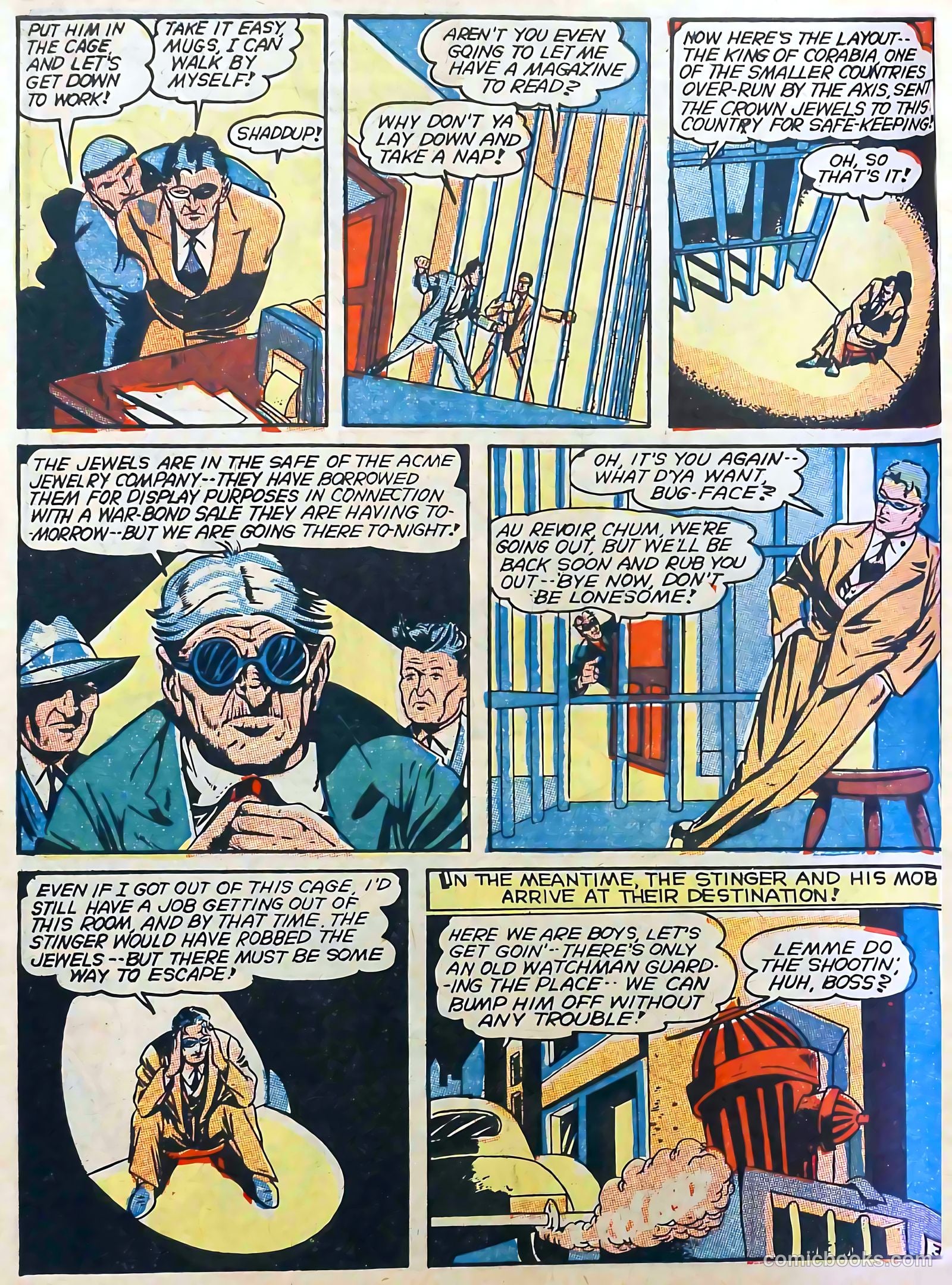 Captain Stone Comics #10 (1943) — page 16 of 68