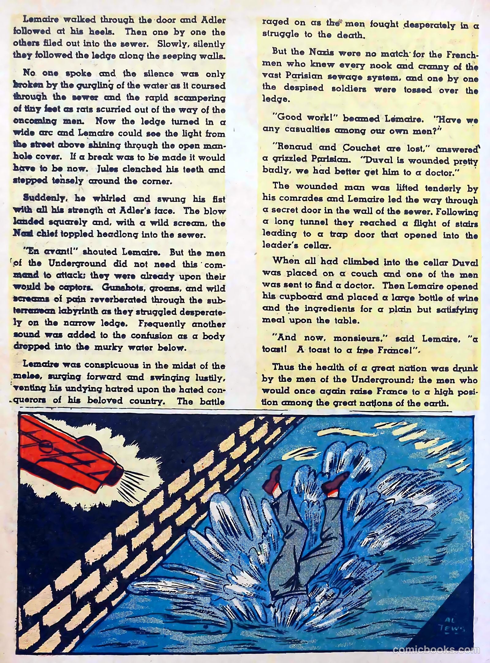 Captain Stone Comics #10 (1943) — page 36 of 68
