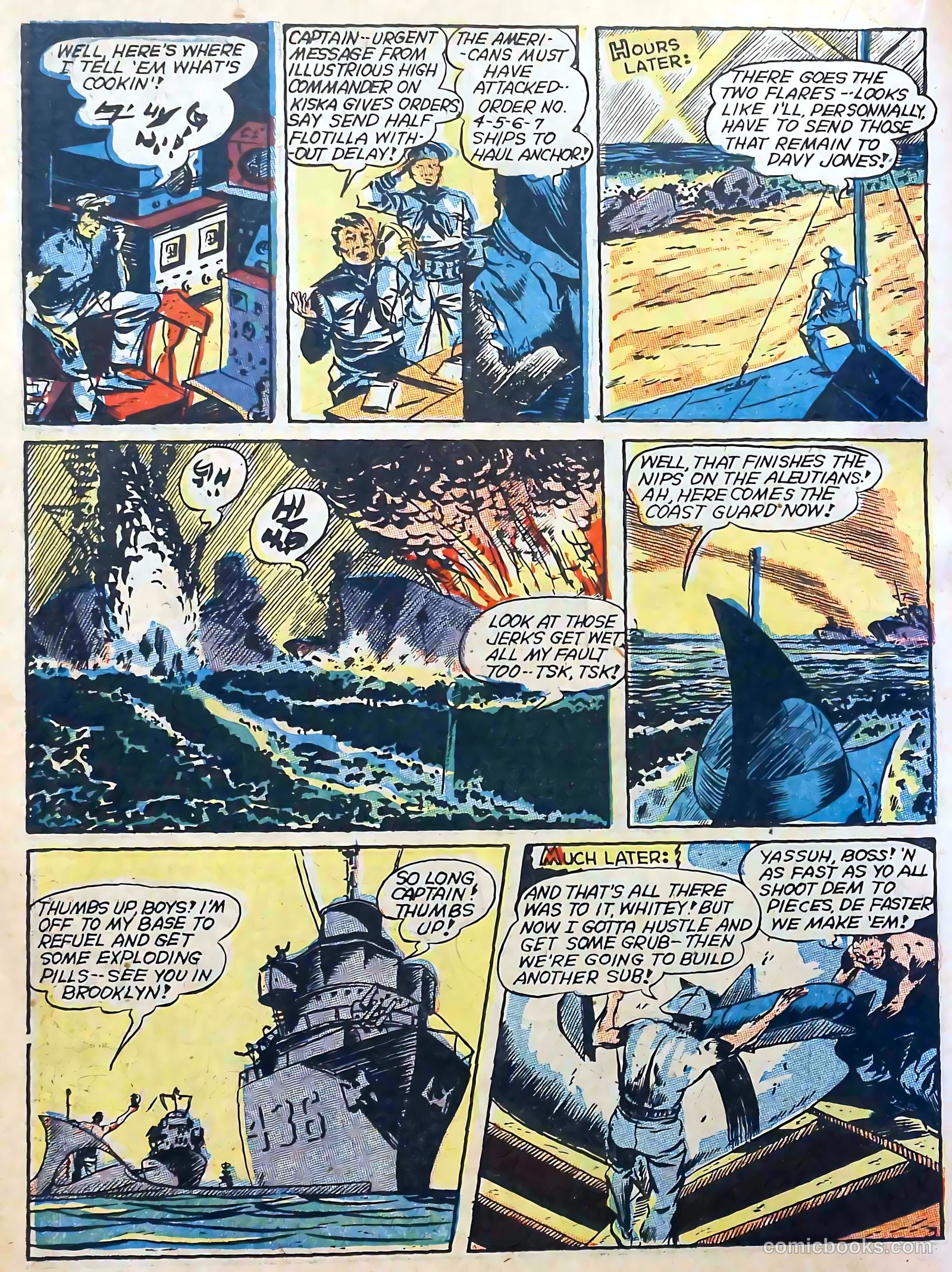 Captain Stone Comics #10 (1943) — page 40 of 68