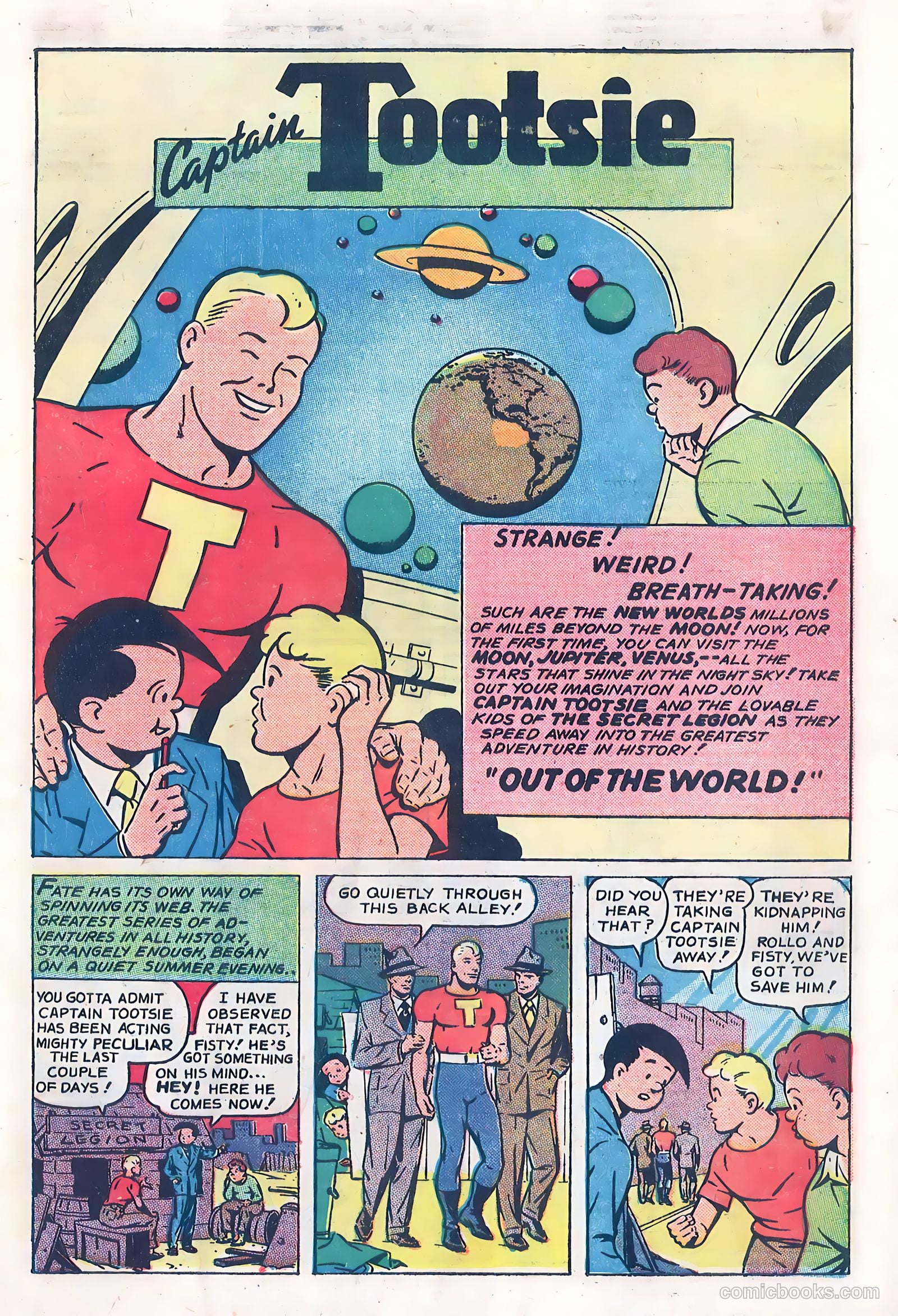 Captain Tootsie #1 (1950) — page 3