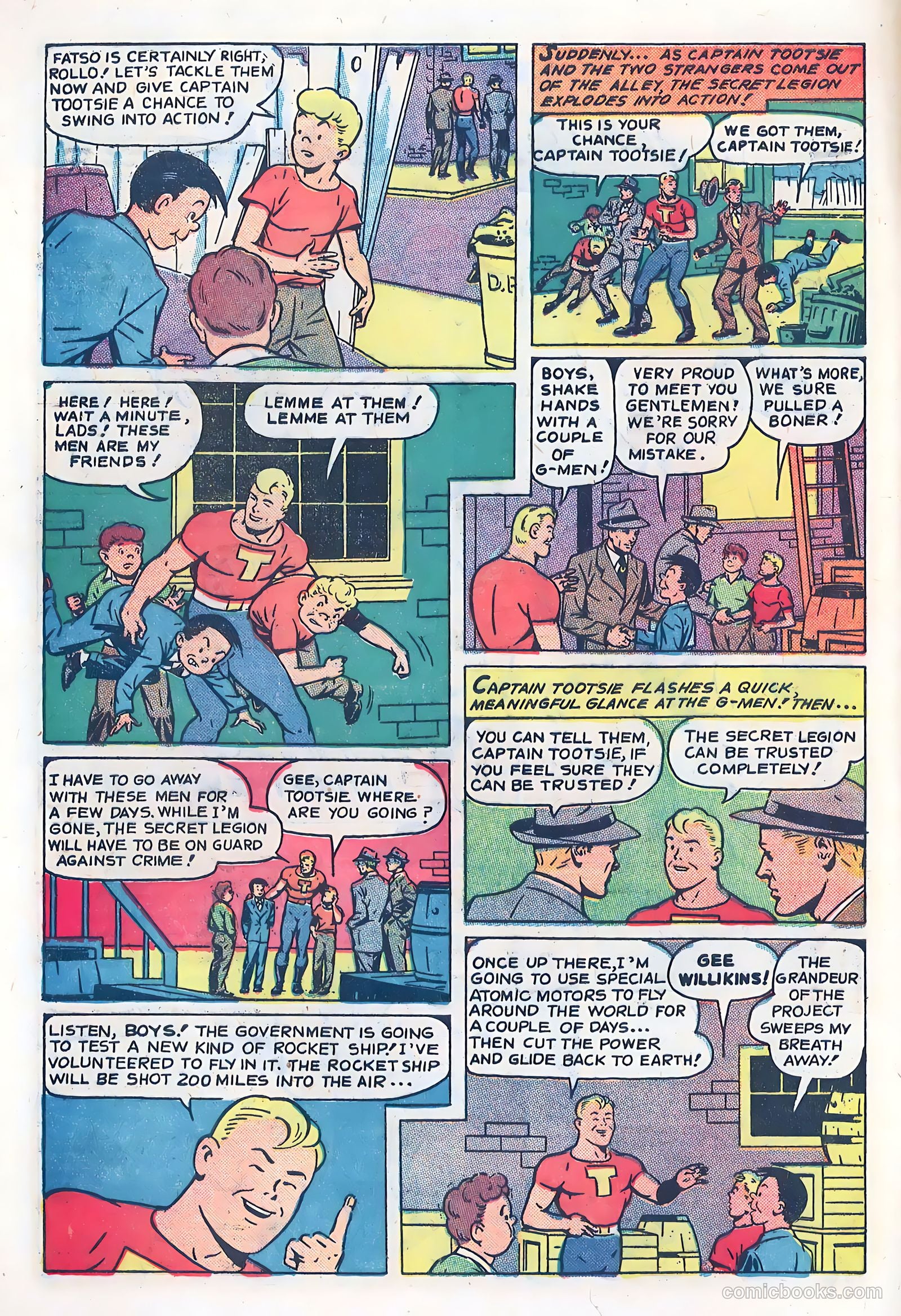 Captain Tootsie #1 (1950) — page 4
