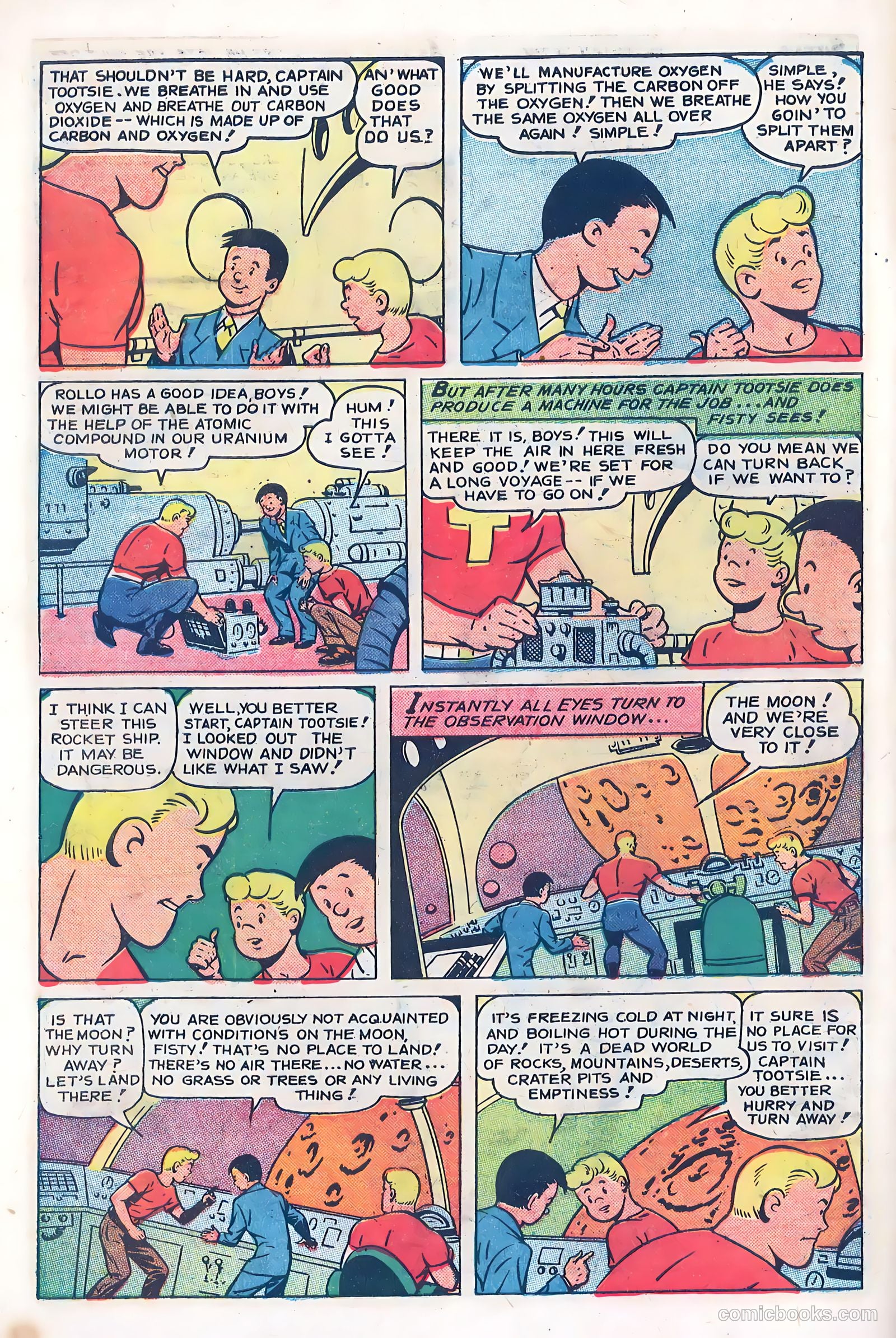 Captain Tootsie #1 (1950) — page 10