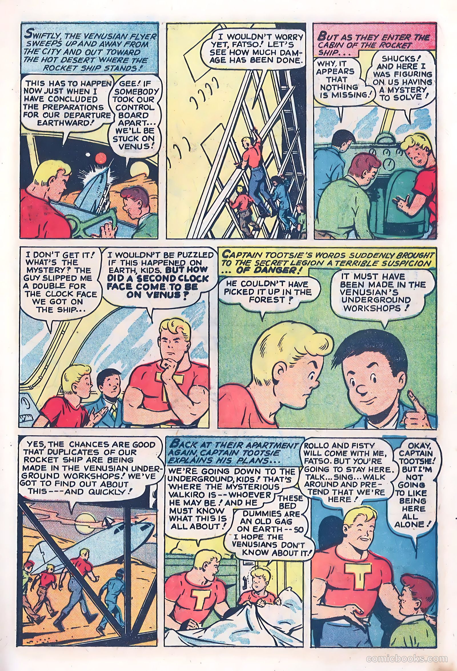 Captain Tootsie #1 (1950) — page 17