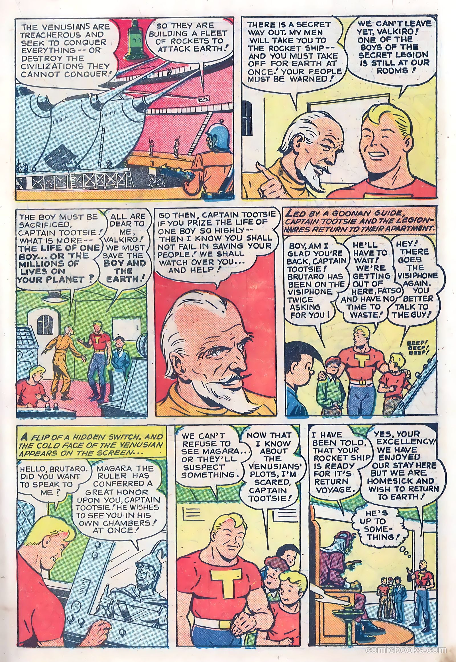 Captain Tootsie #1 (1950) — page 19
