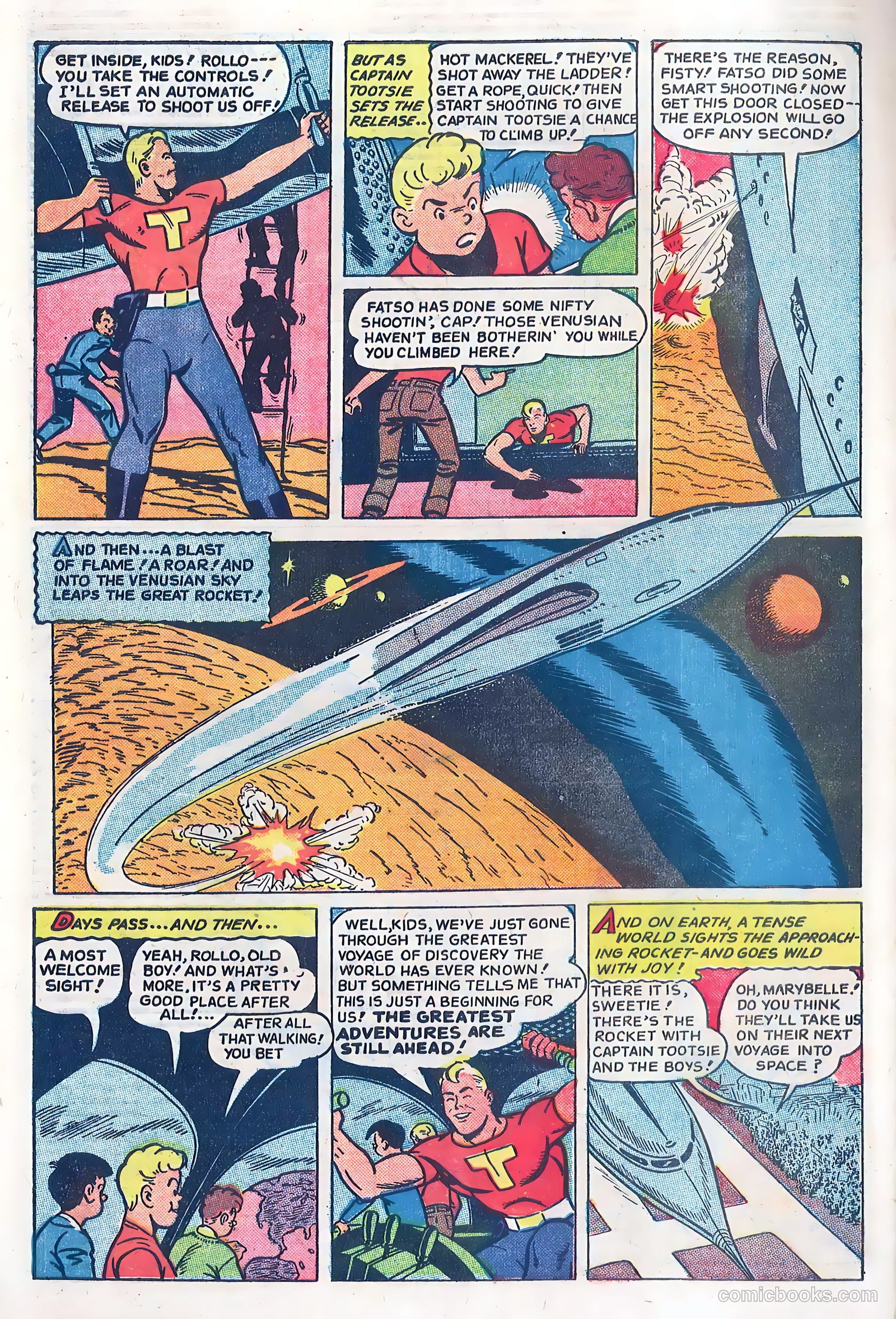 Captain Tootsie #1 (1950) — page 34