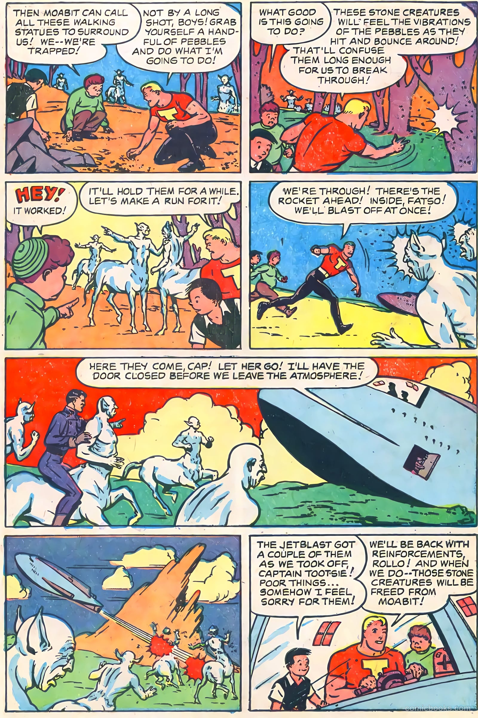 Captain Tootsie #2 (1950) — page 21