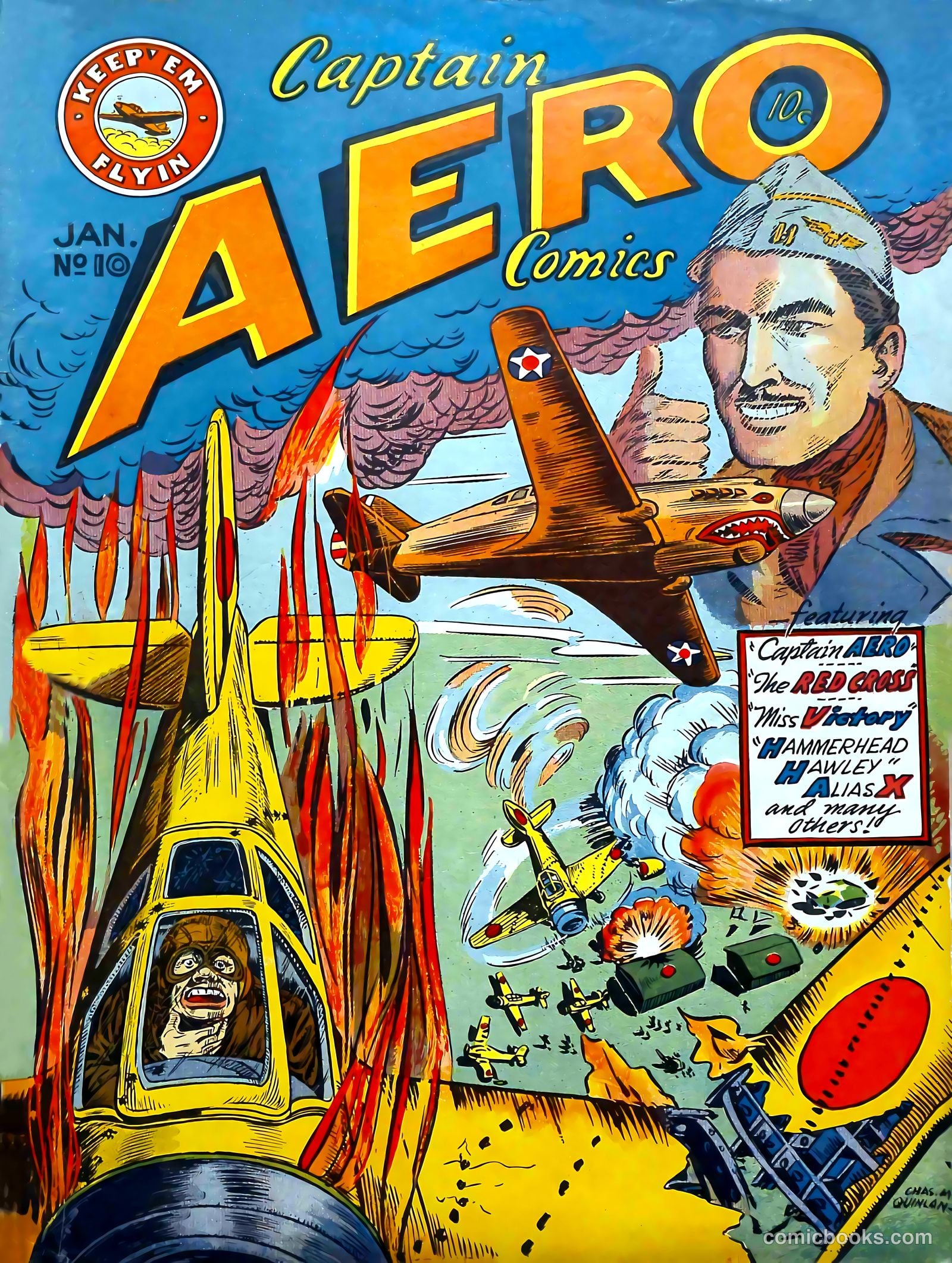 Captain Triumph Comics #10