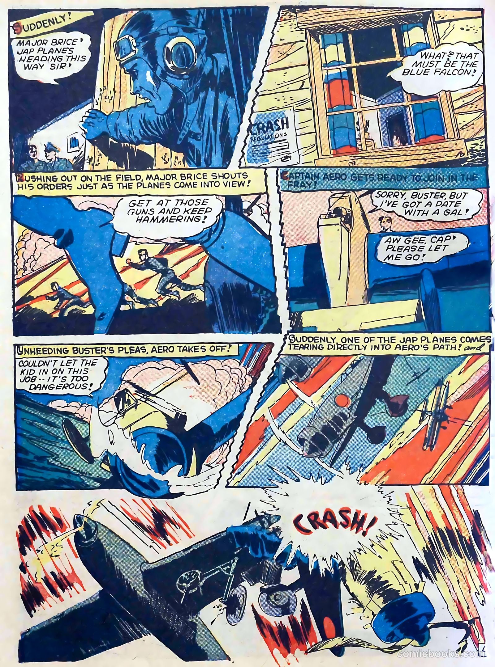 Captain Triumph Comics #10 (1948) — page 6 of 68