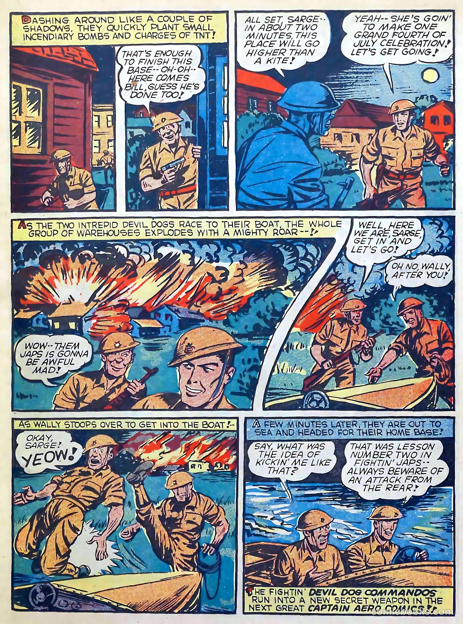 Captain Triumph Comics #10 (1948) — page 25 of 68
