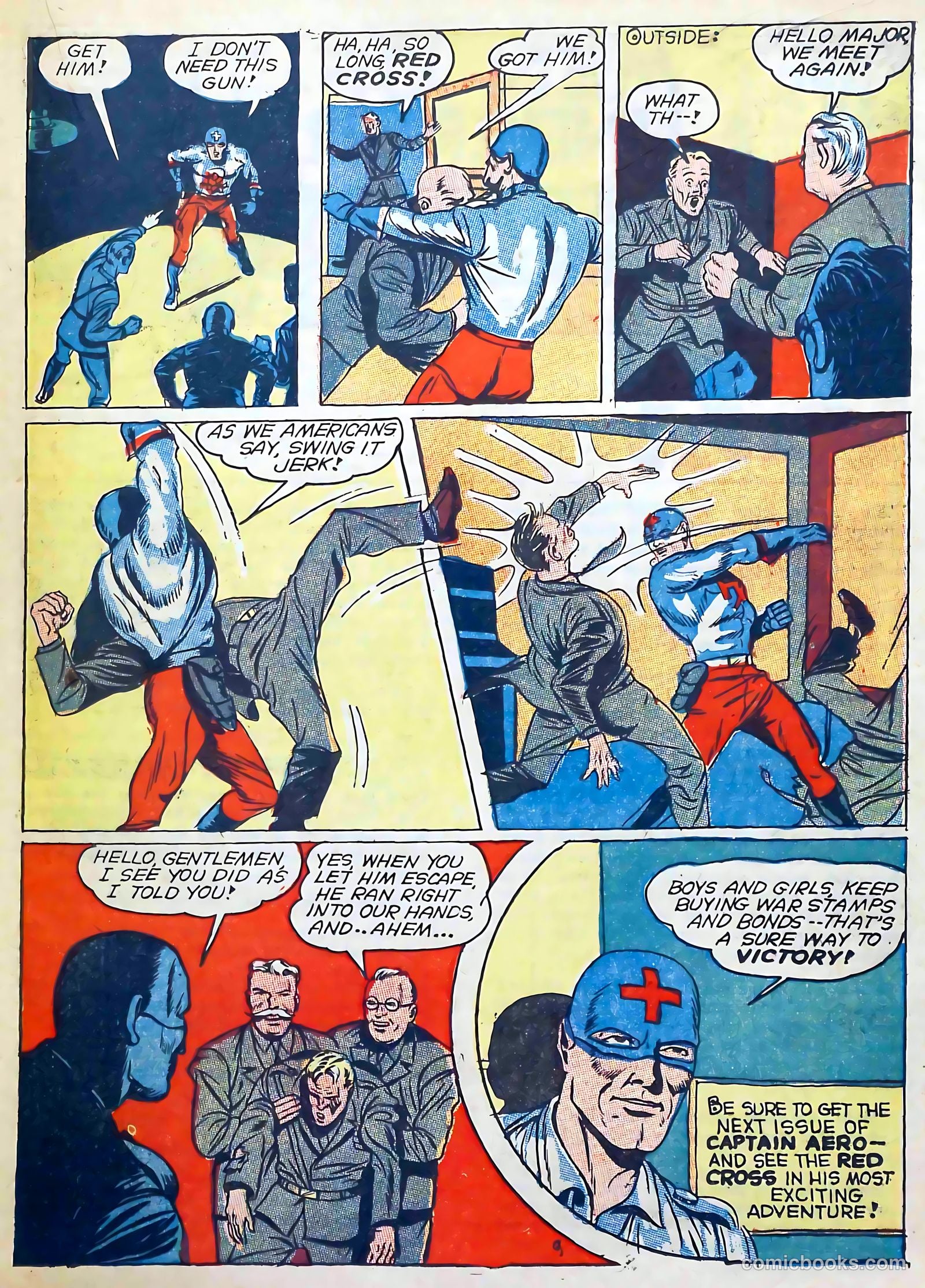 Captain Triumph Comics #10 (1948) — page 33 of 68