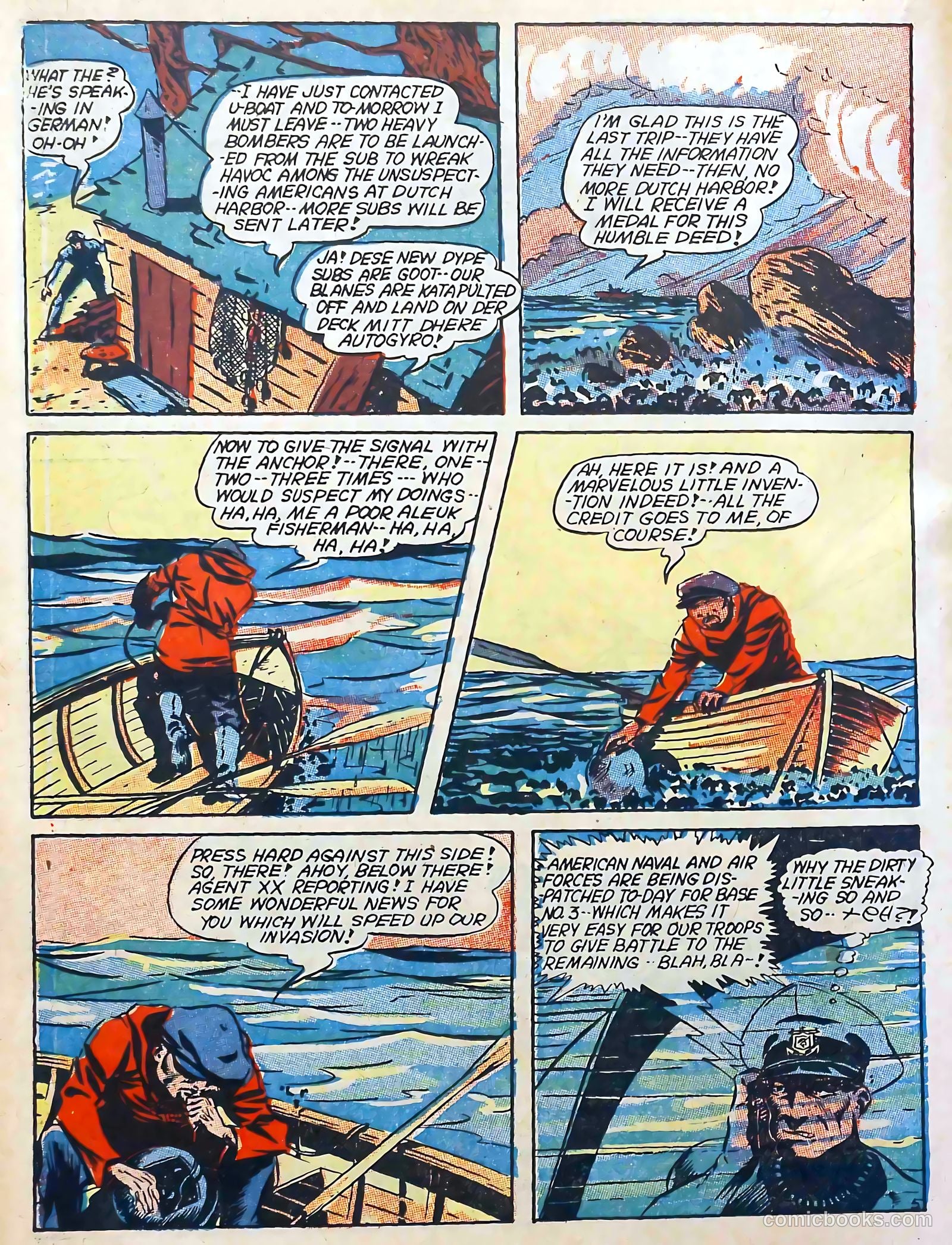 Captain Triumph Comics #10 (1948) — page 42 of 68