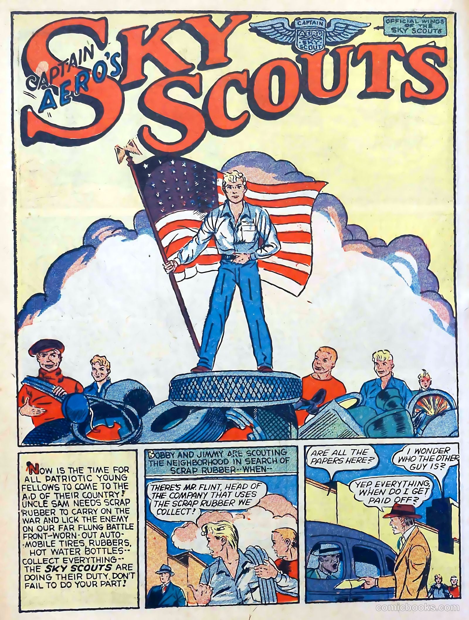Captain Triumph Comics #10 (1948) — page 44 of 68