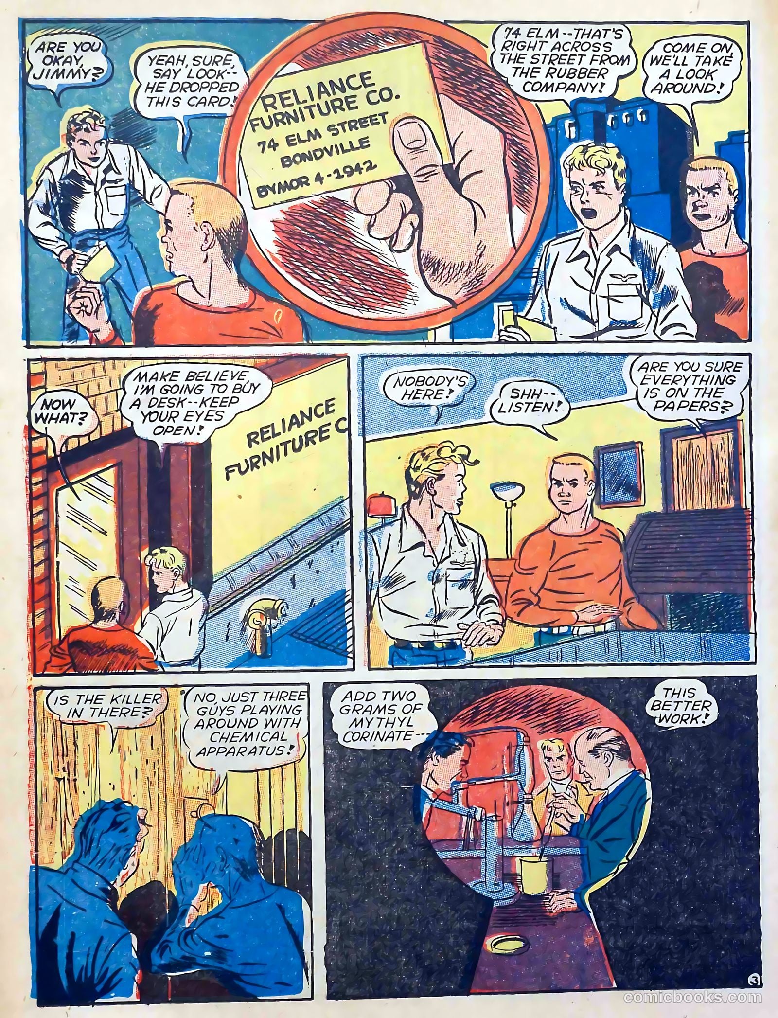 Captain Triumph Comics #10 (1948) — page 46 of 68