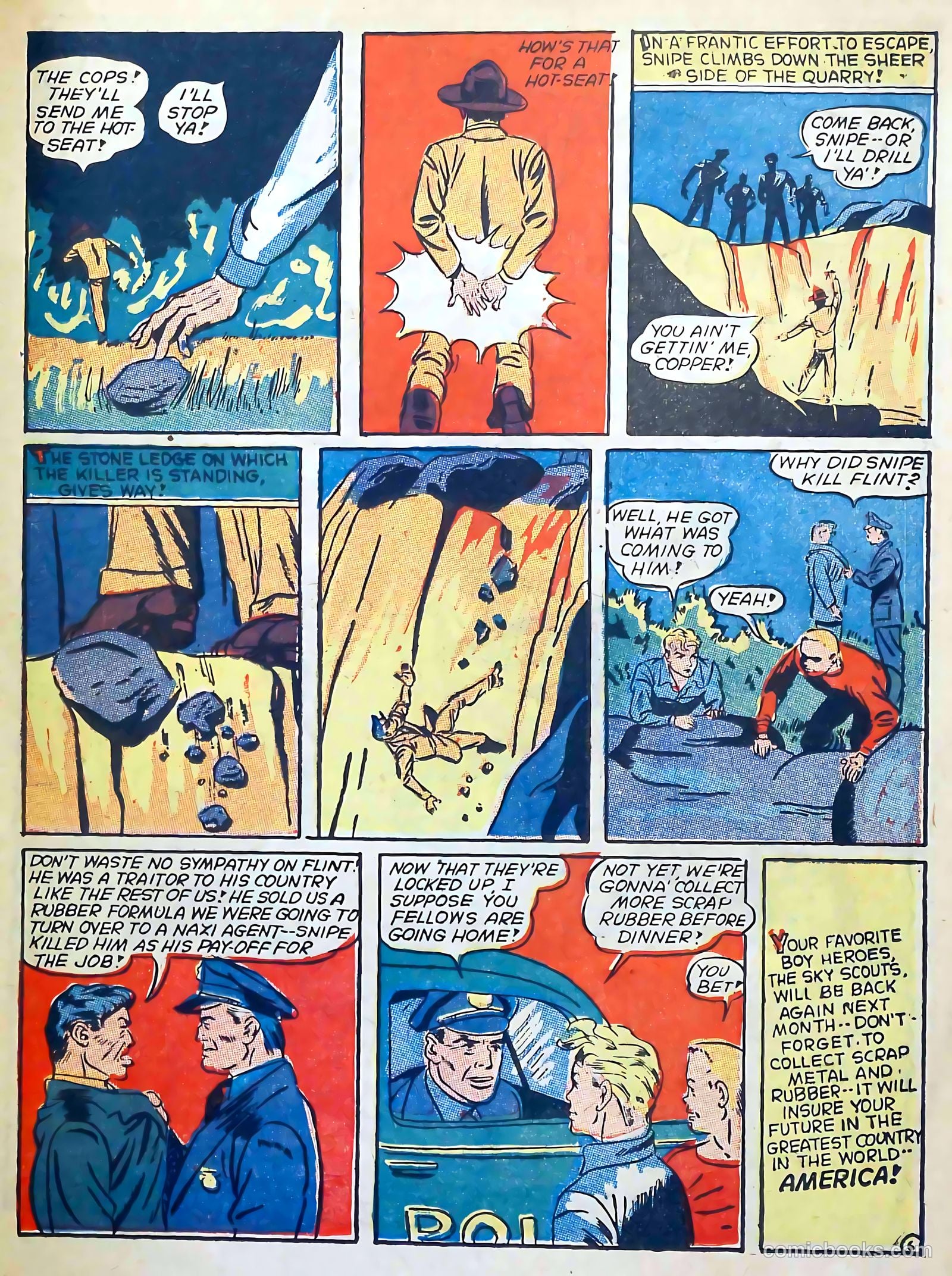 Captain Triumph Comics #10 (1948) — page 49 of 68