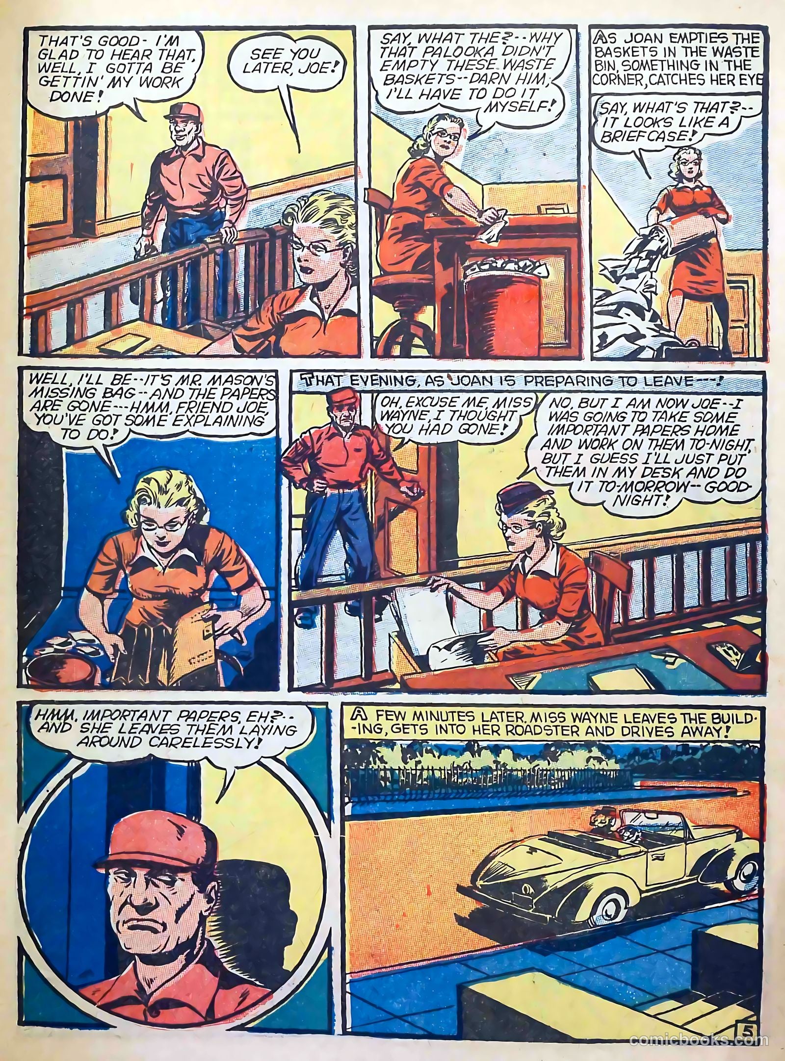 Captain Triumph Comics #10 (1948) — page 55 of 68