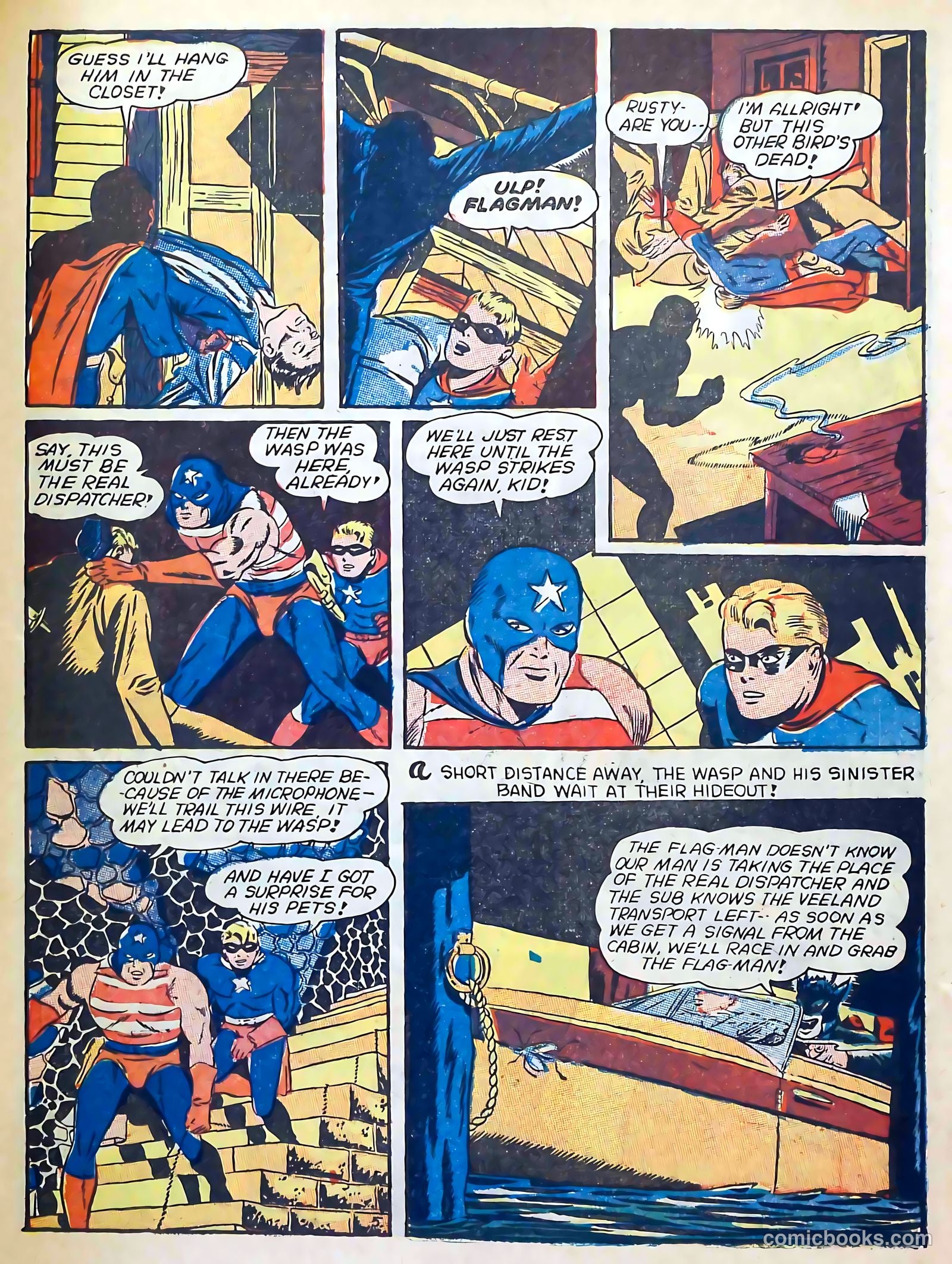 Captain Triumph Comics #10 (1948) — page 63 of 68