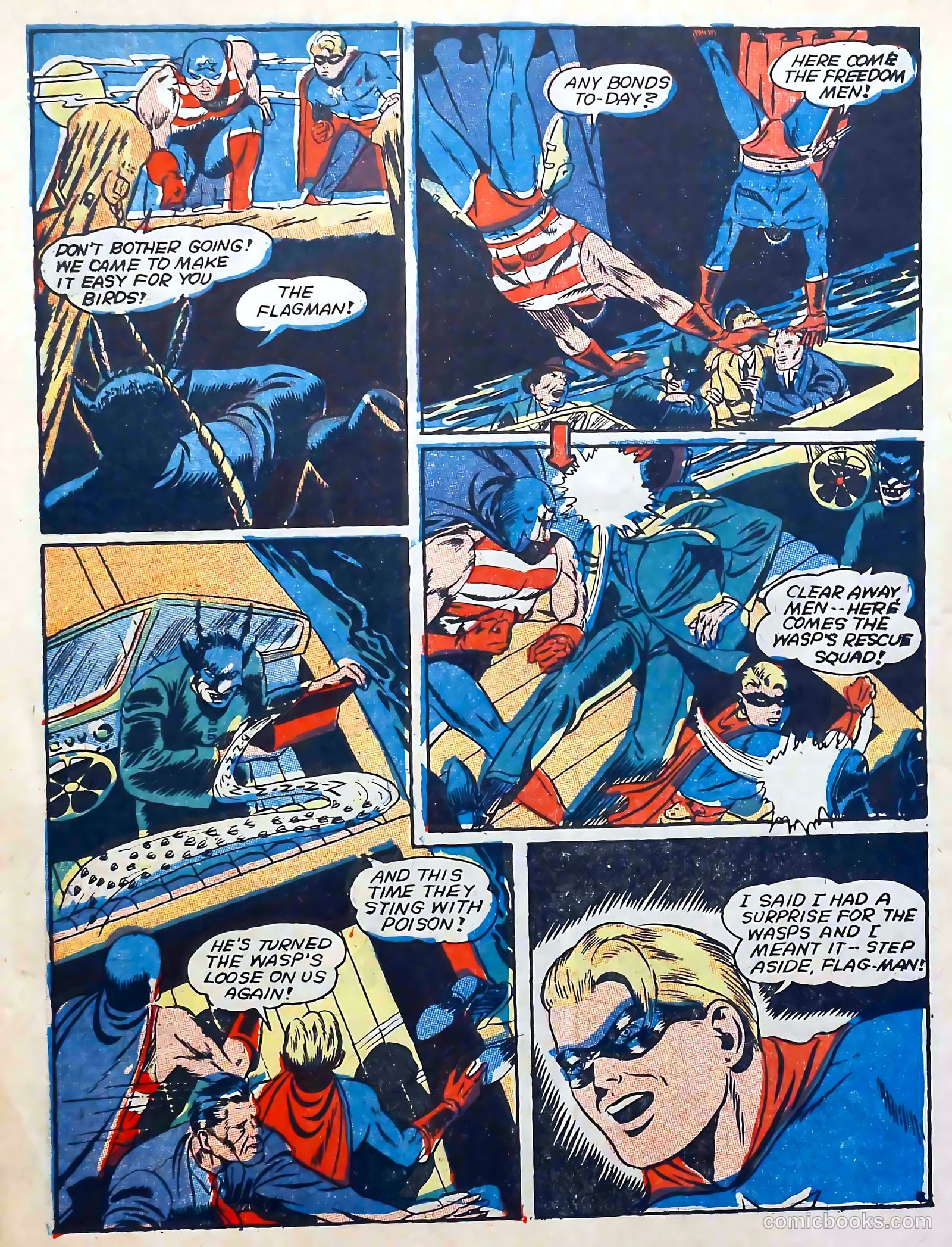 Captain Triumph Comics #10 (1948) — page 64 of 68