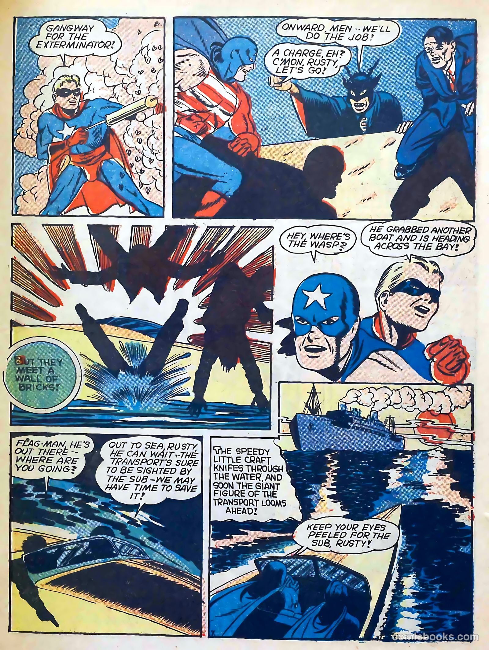 Captain Triumph Comics #10 (1948) — page 65 of 68