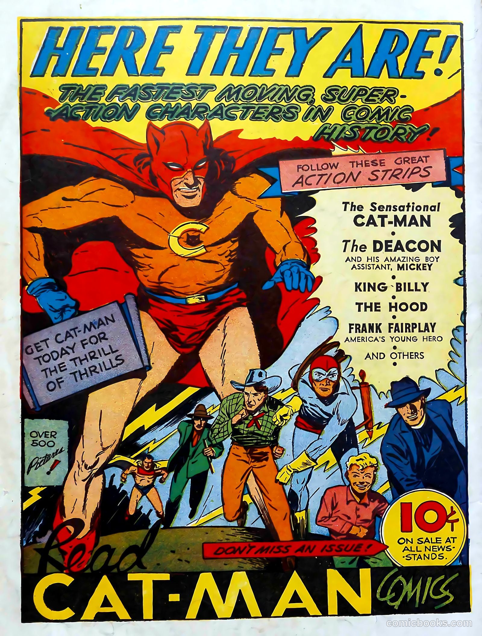 Captain Triumph Comics #10 (1948) — page 68 of 68