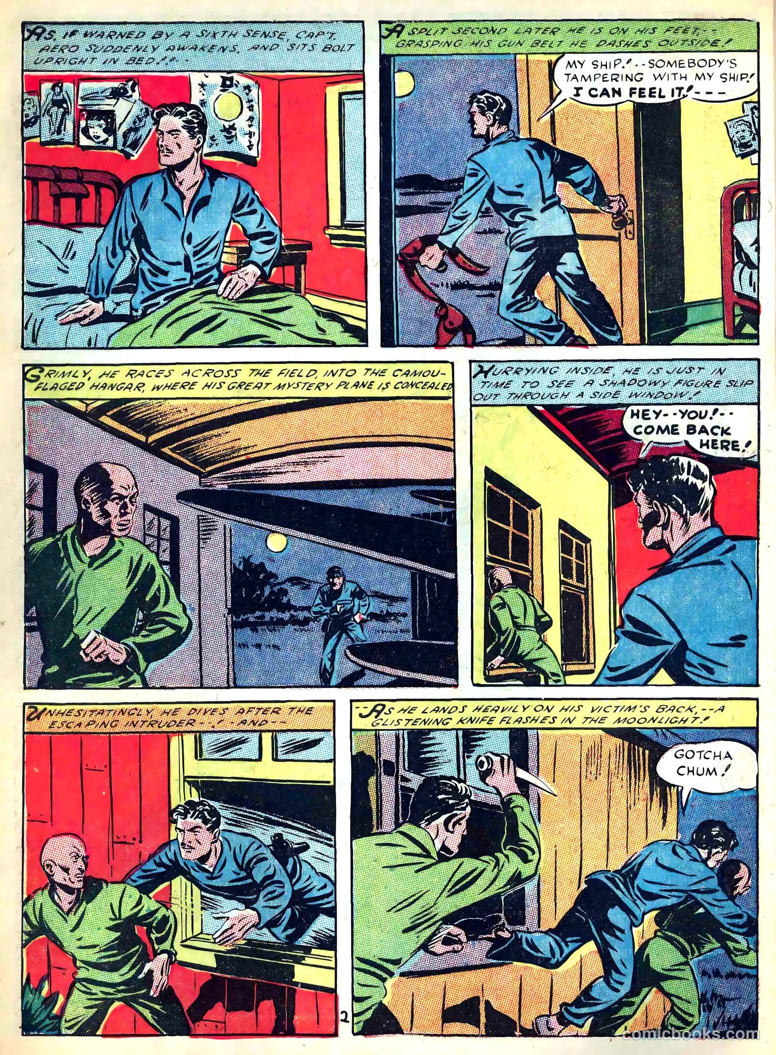 Captain Triumph Comics #13 (1944) — page 4 of 60